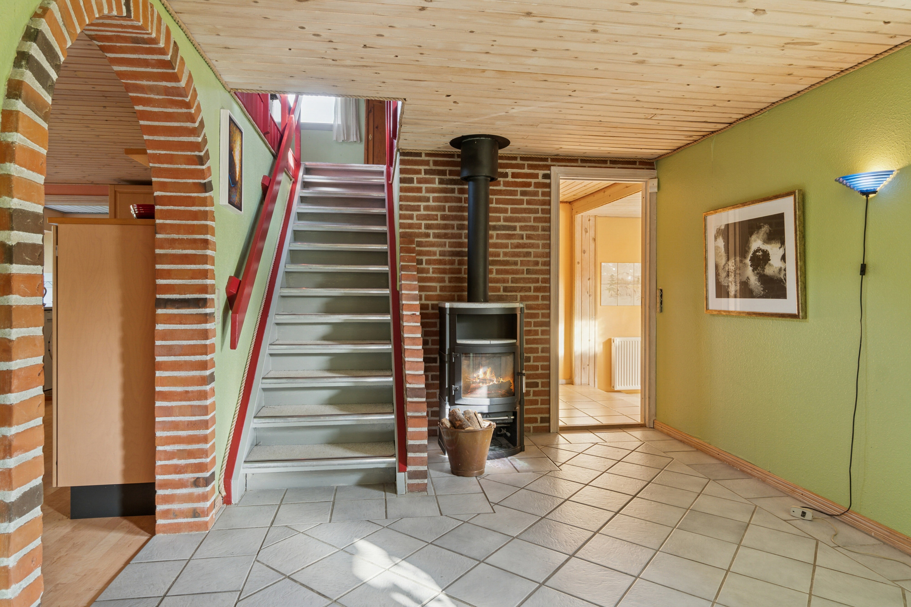 Fremhævet trappe billede i fuldskærmstilstand. Billede af Jyderupvej 34, Kongsted, 4683 Rønnede