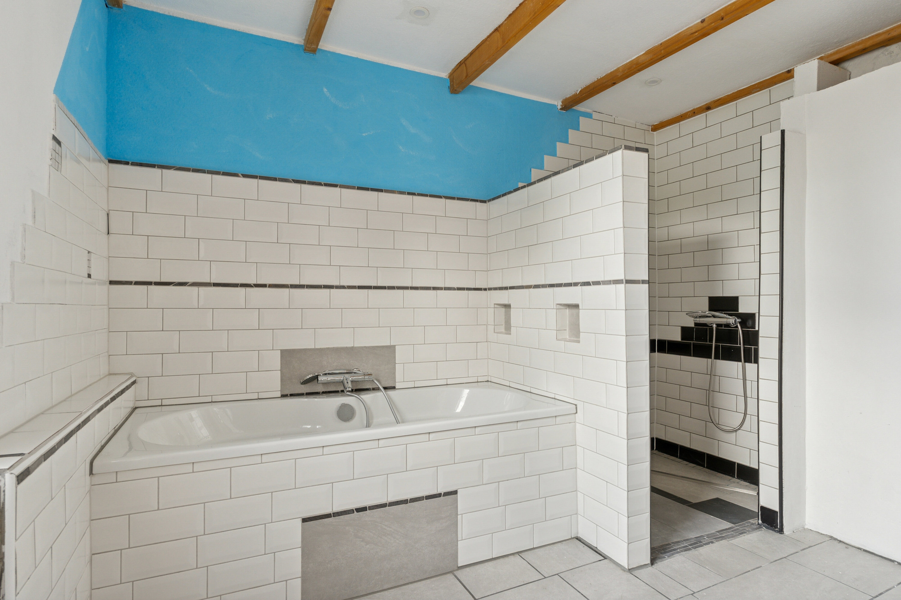 Fremhævet badeværelse billede i fuldskærmstilstand. Billede af Storegade 1, Holbøl, 6340 Kruså