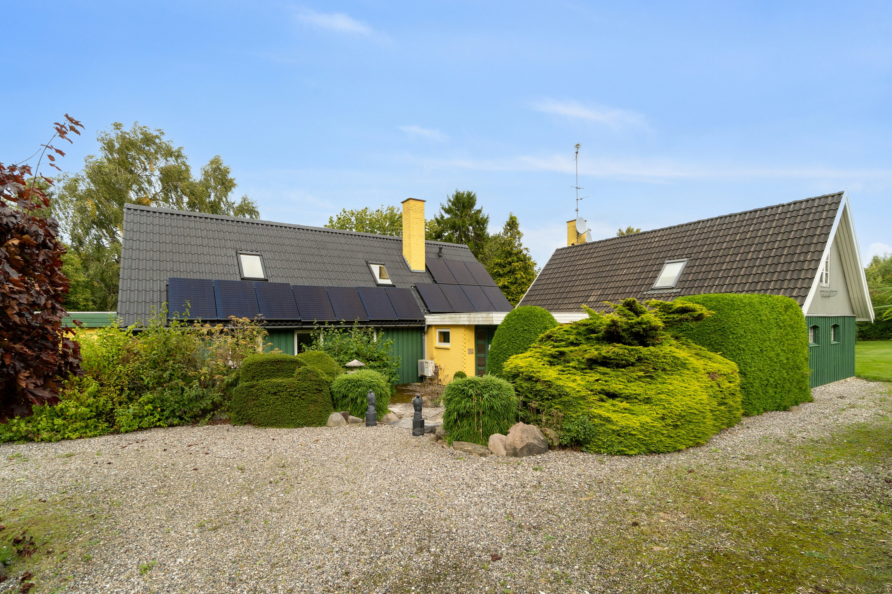 Fremhævet set fra vejen billede i fuldskærmstilstand. Billede af Jyderupvej 34, Kongsted, 4683 Rønnede