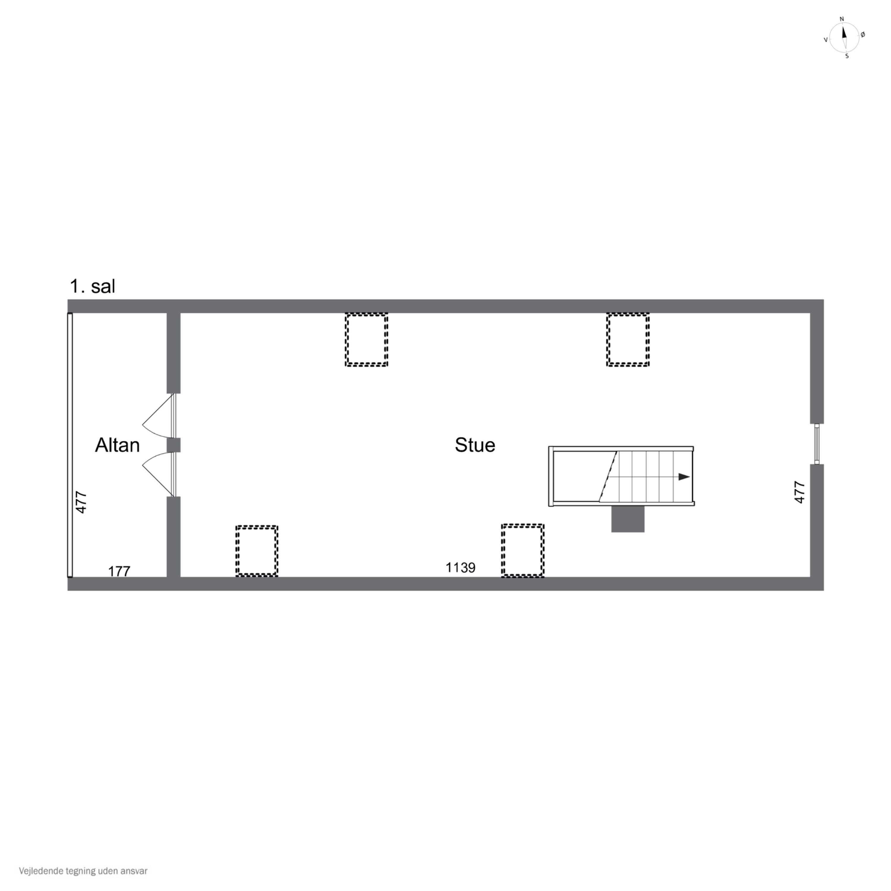 Plantegninger billede af Jyderupvej 34, Kongsted, 4683 Rønnede