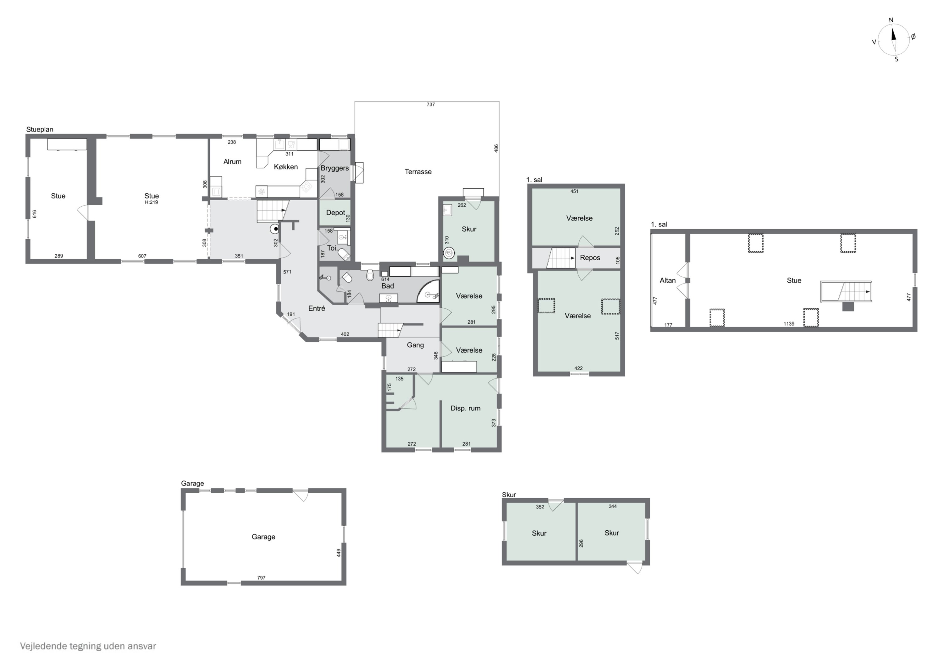 Plantegninger billede af Jyderupvej 34, Kongsted, 4683 Rønnede