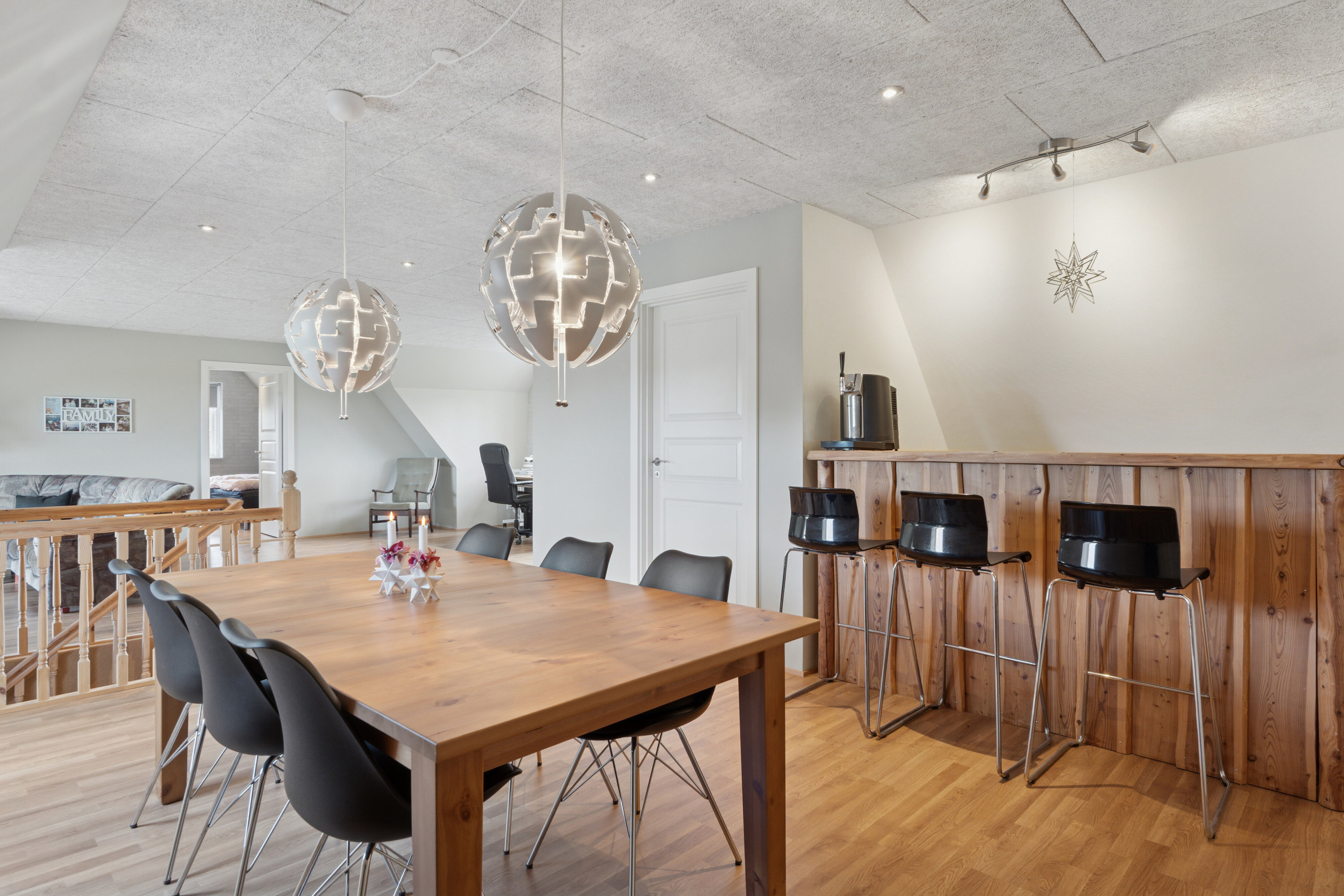 Fremhævet spisestue billede i fuldskærmstilstand. Billede af P Hansens Gyden 17, Gyngstrup Mark, 5450 Otterup