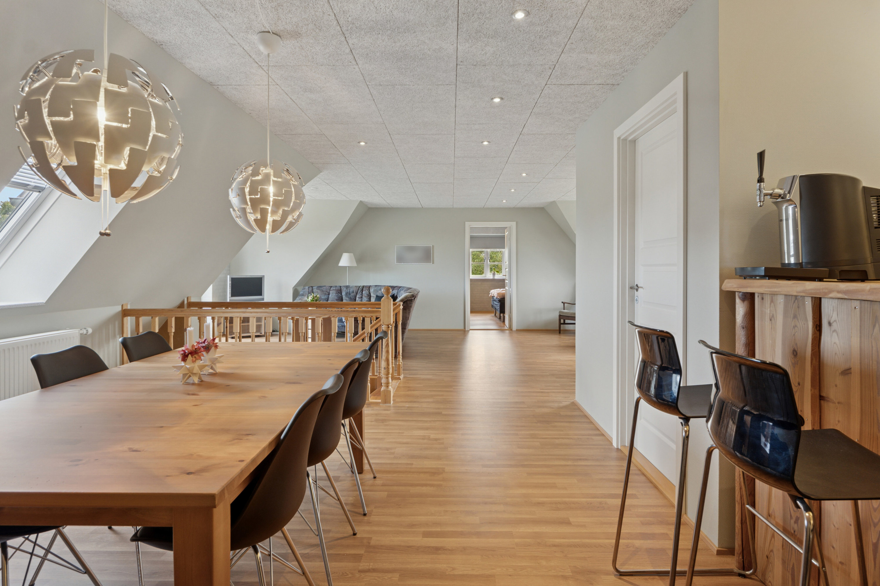 Fremhævet spisestue billede i fuldskærmstilstand. Billede af P Hansens Gyden 17, Gyngstrup Mark, 5450 Otterup