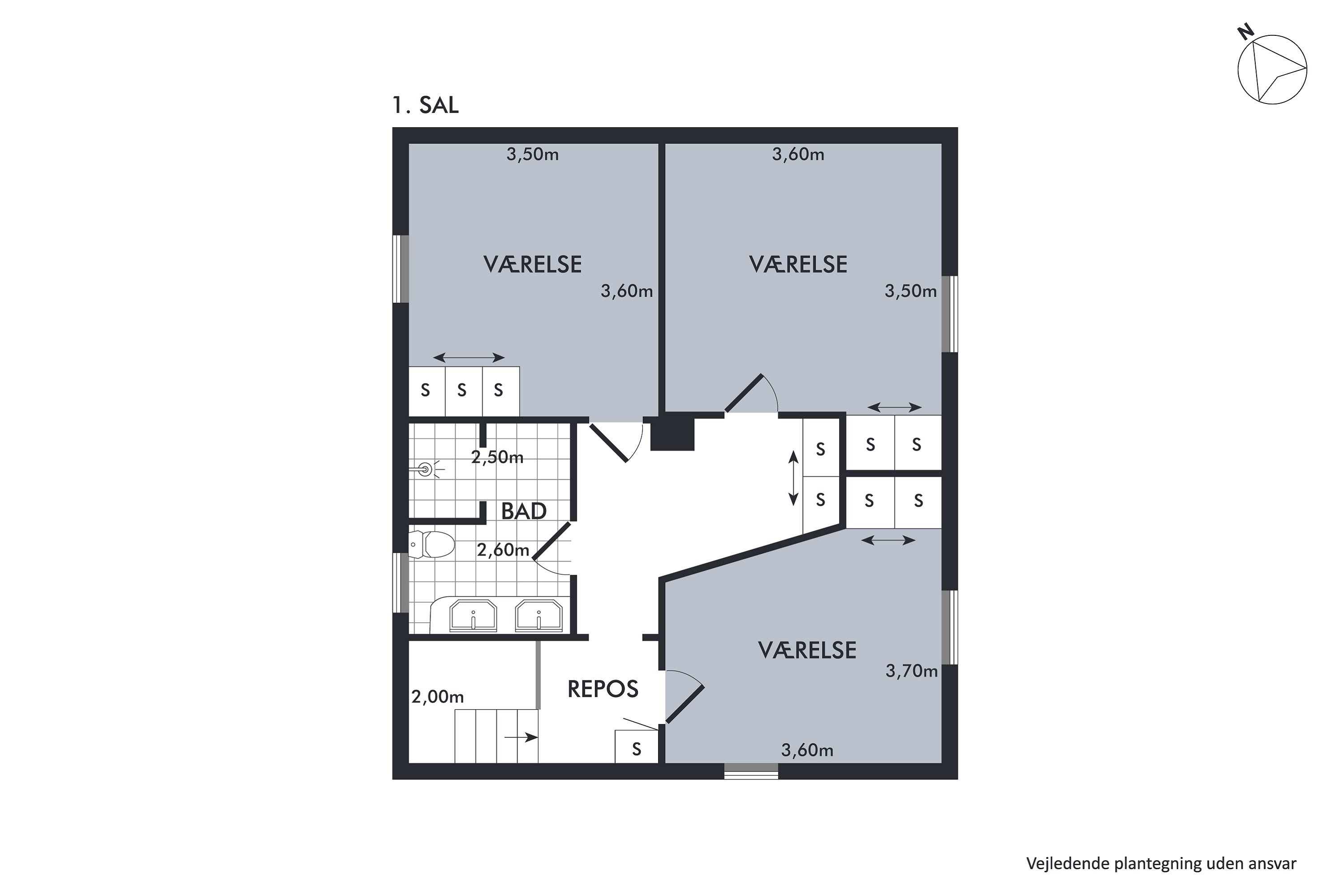 Plantegninger billede af Rolighedsvej 8, 4450 Jyderup
