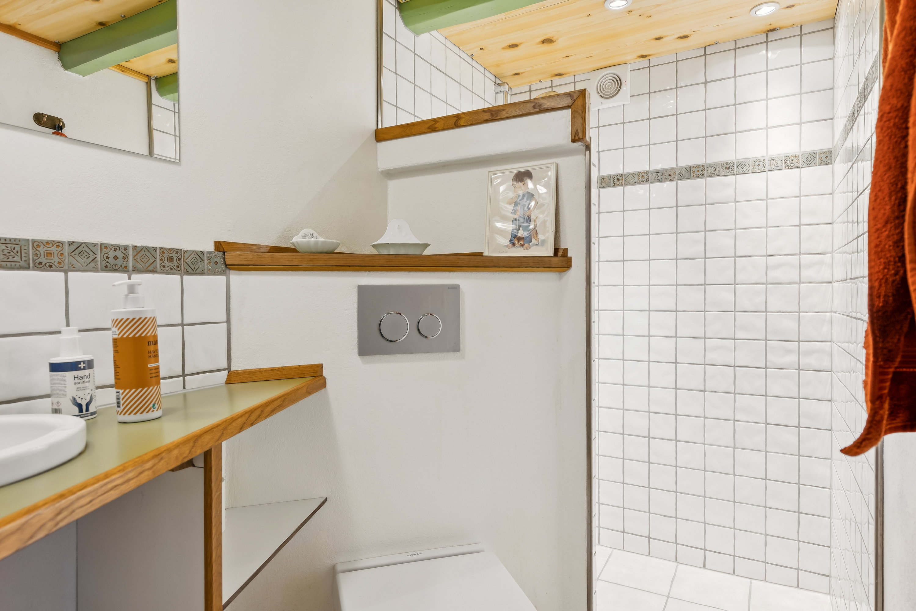 Fremhævet badeværelse billede i fuldskærmstilstand. Billede af Rolighedsvej 8, 4450 Jyderup