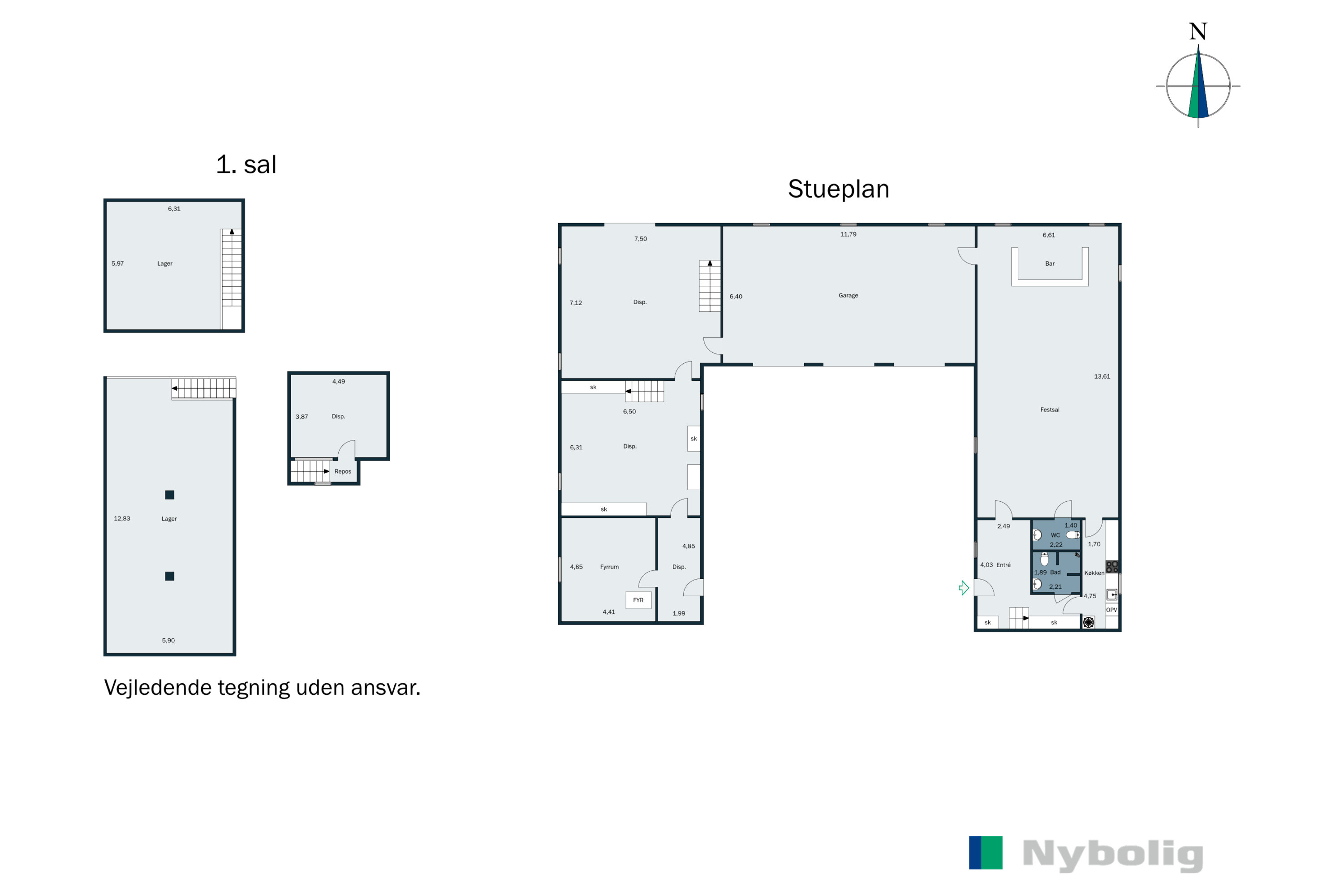 Plantegninger billede af Serridslevvej 53, 8700 Horsens