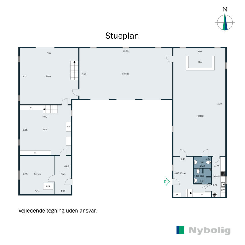 Plantegninger billede af Serridslevvej 53, 8700 Horsens