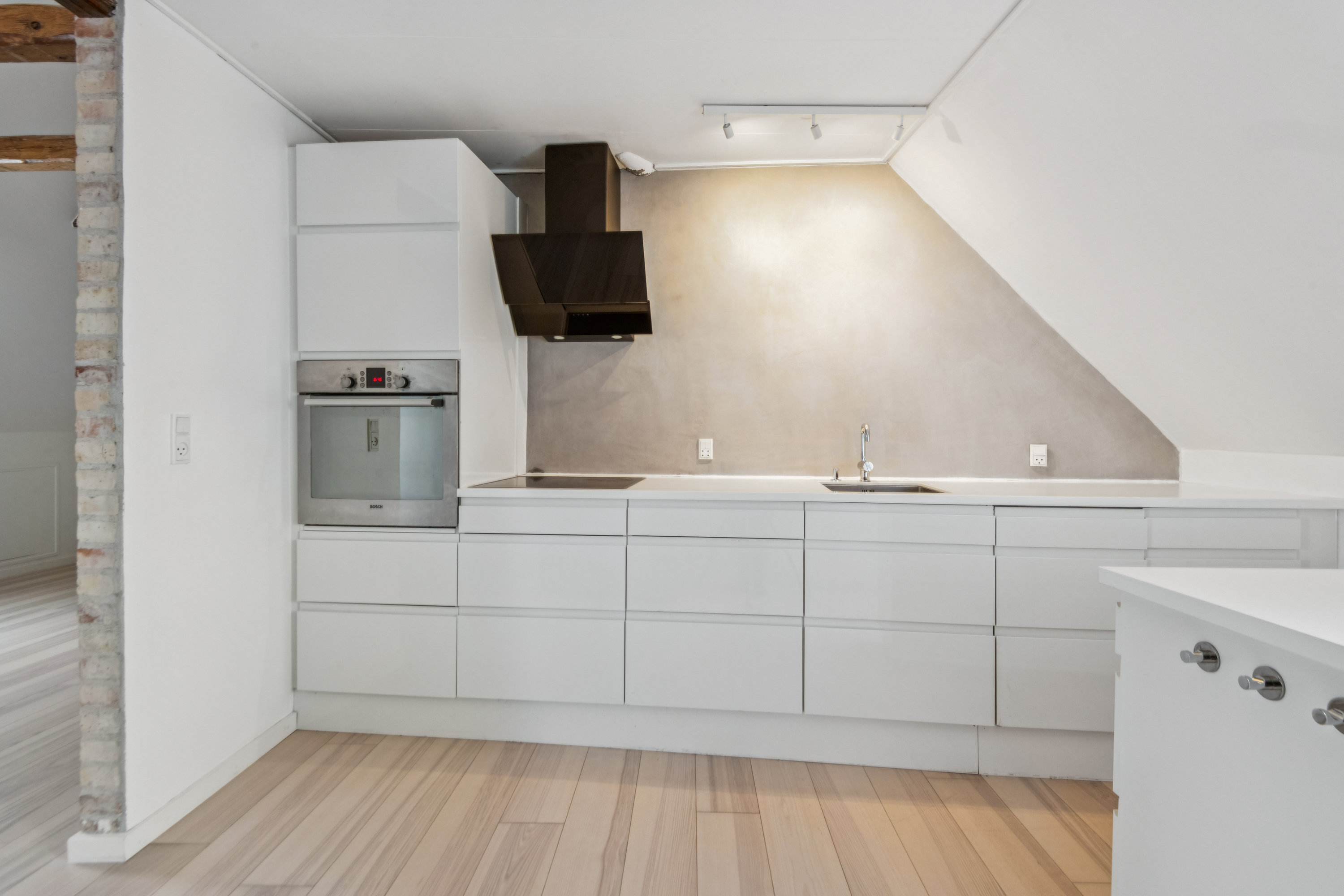 Fremhævet køkken billede i fuldskærmstilstand. Billede af Vesterbro 46, 5. tv., 9000 Aalborg