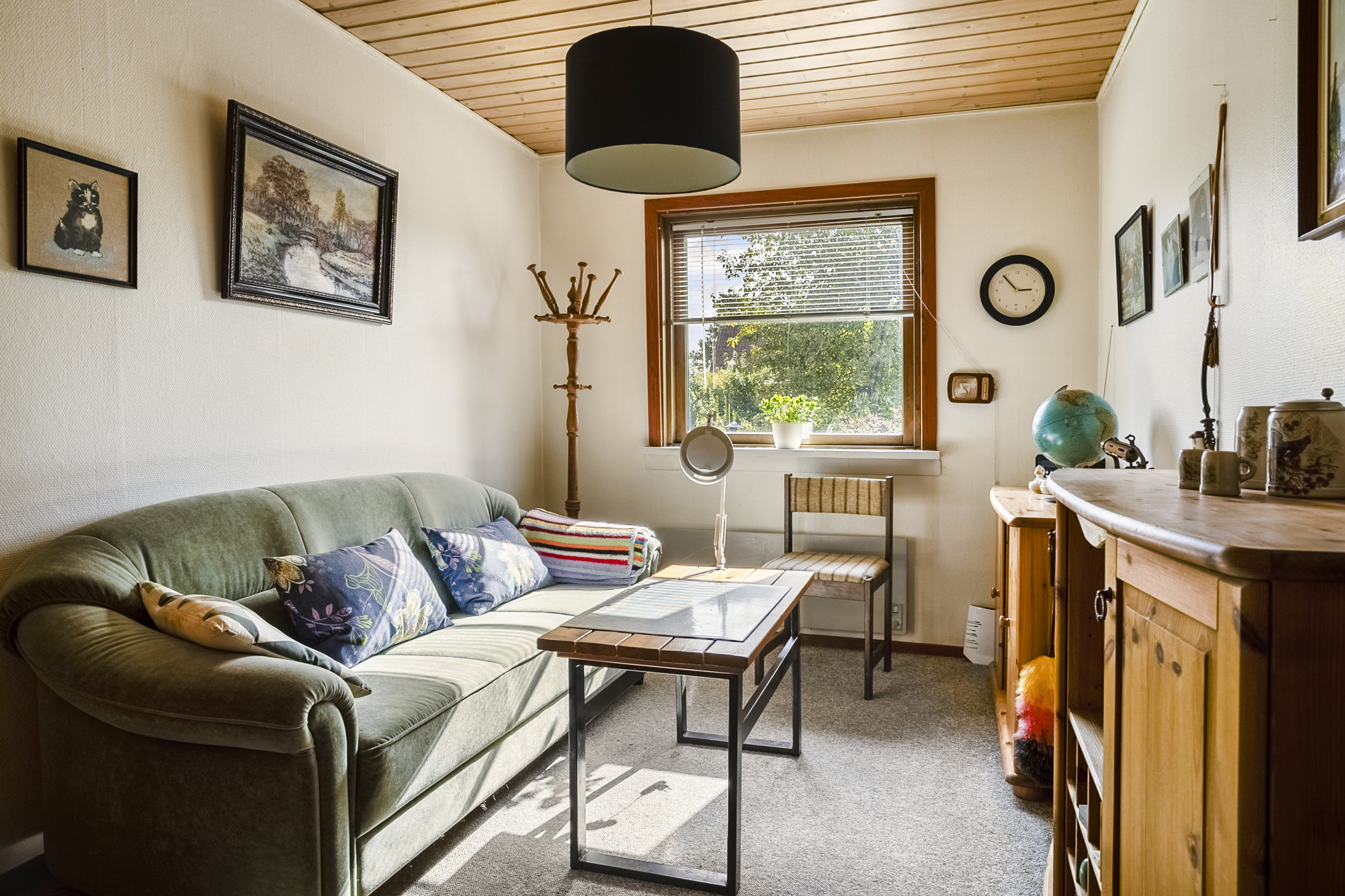 Fremhævet stue billede i fuldskærmstilstand. Billede af Grønningen 2, Hornsyld, 8783 Hornsyld