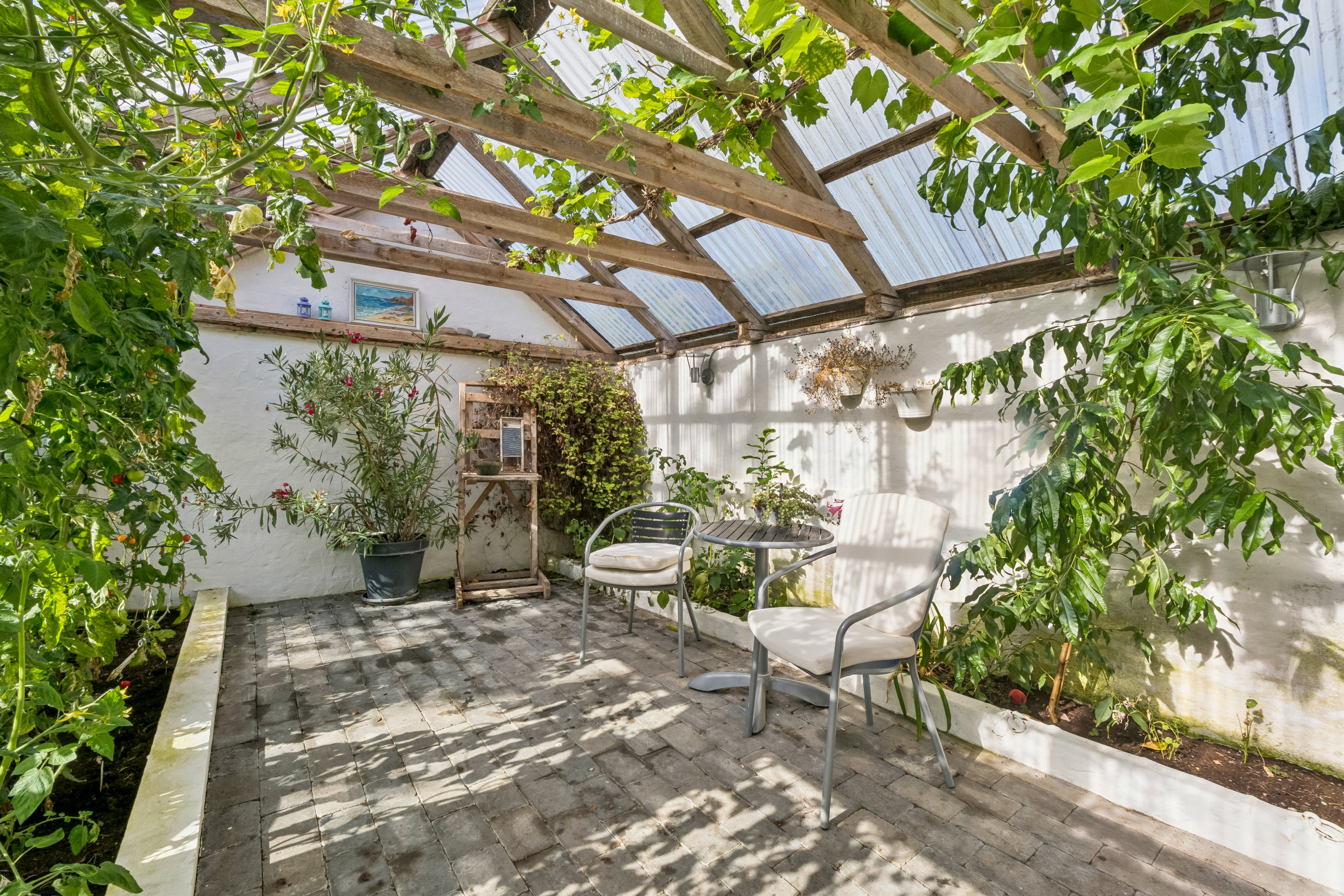 Fremhævet luftfoto billede i fuldskærmstilstand. Billede af Grydhøjvej 19, Bjergby, 7950 Erslev