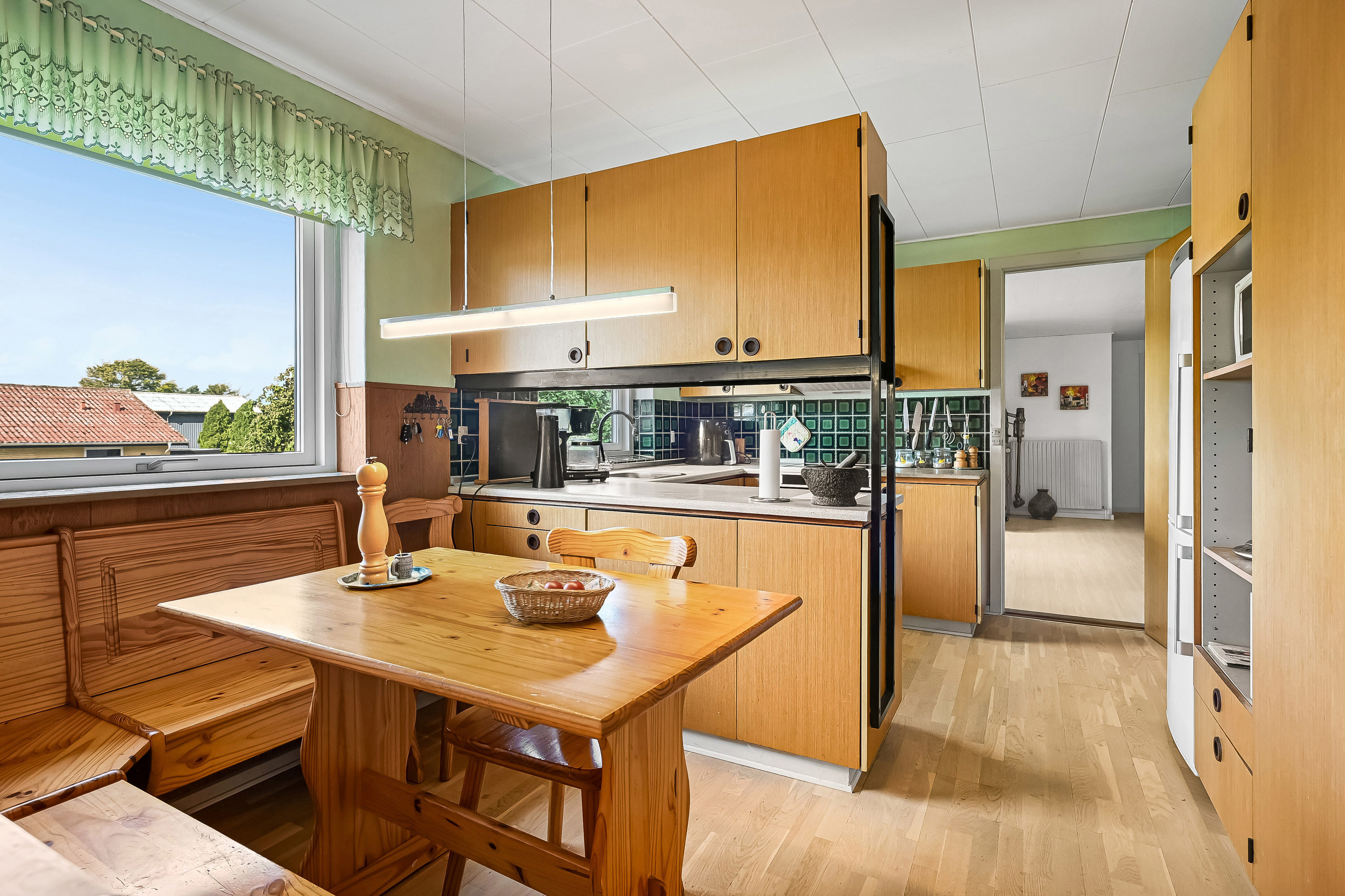 Fremhævet køkken billede i fuldskærmstilstand. Billede af Kirkevænget 10, Herrup, 7830 Vinderup