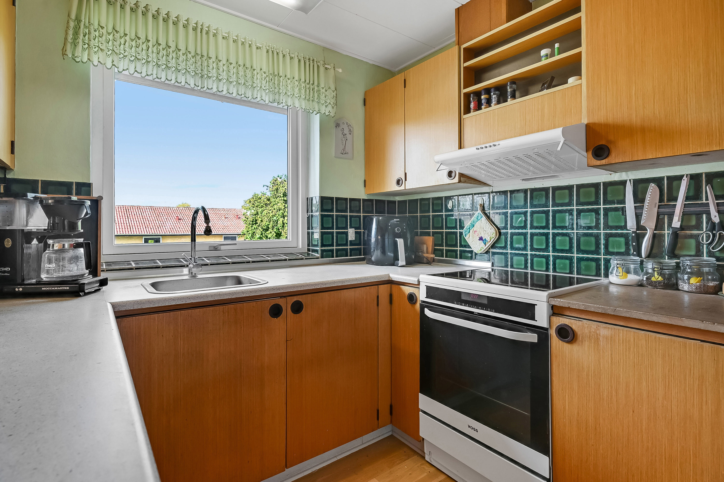 Fremhævet køkken billede i fuldskærmstilstand. Billede af Kirkevænget 10, Herrup, 7830 Vinderup