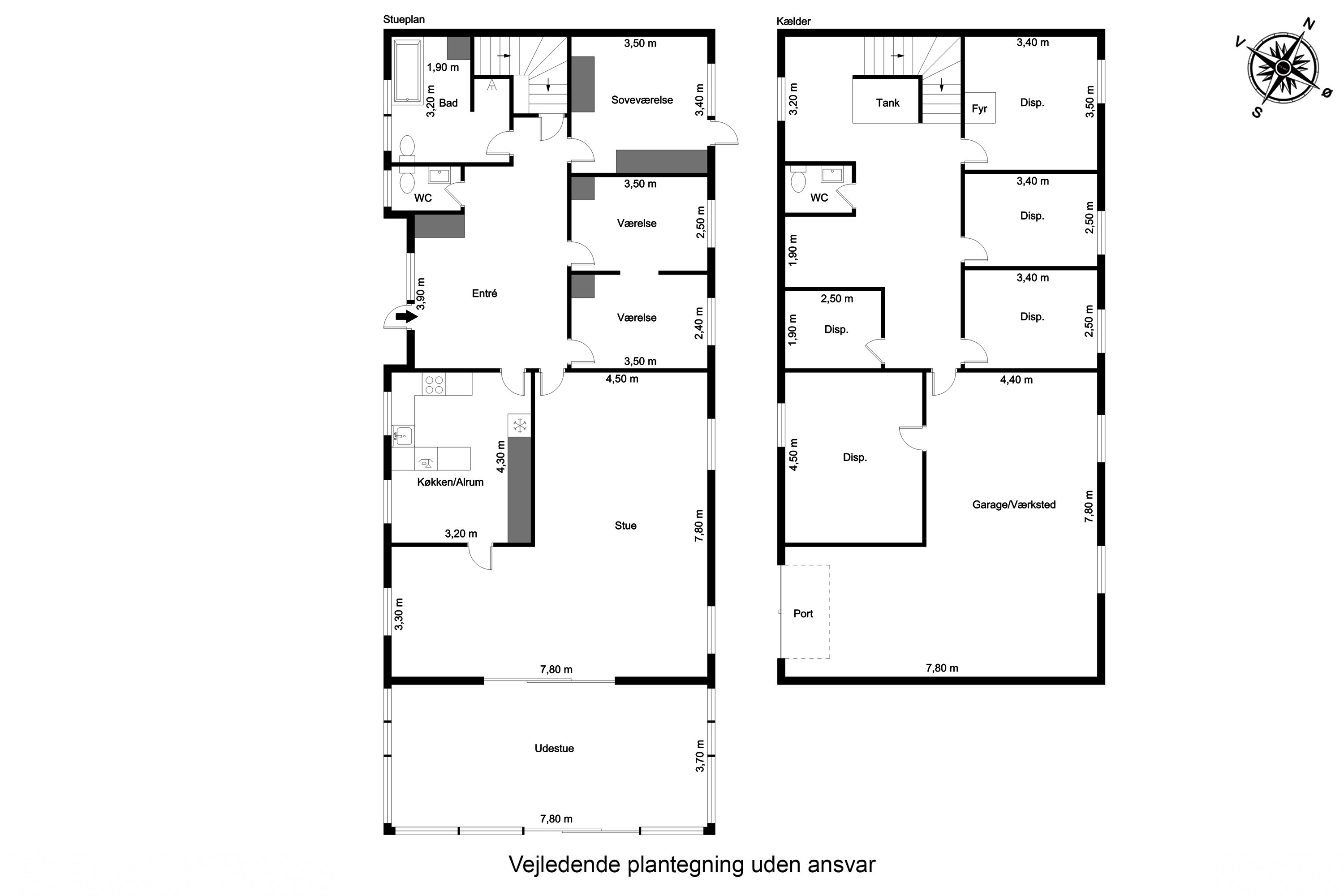 Plantegninger billede af Kirkevænget 10, Herrup, 7830 Vinderup