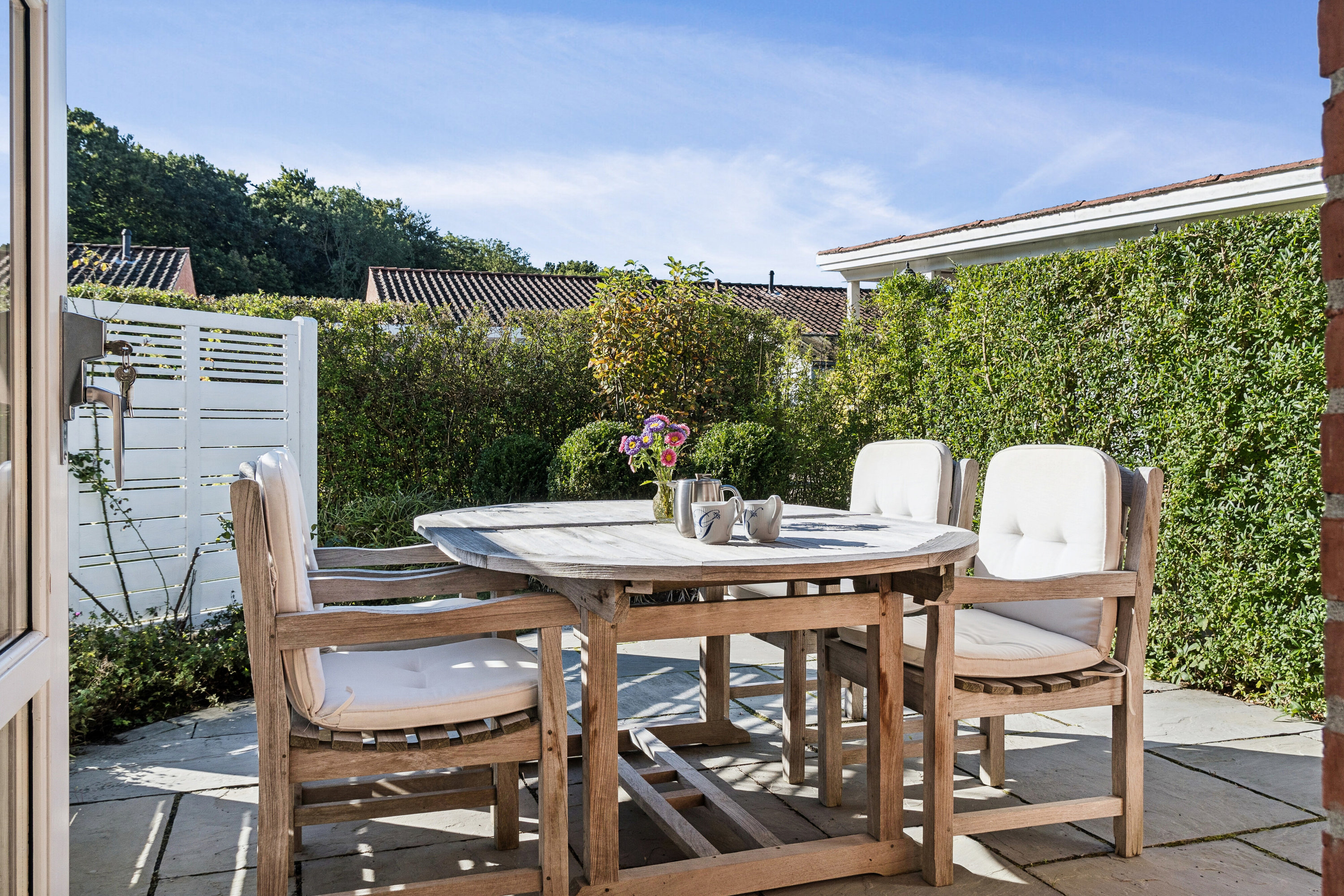 Miniaturebillede 1: terrasse. Billede af Skovhusvej 9, 4300 Holbæk