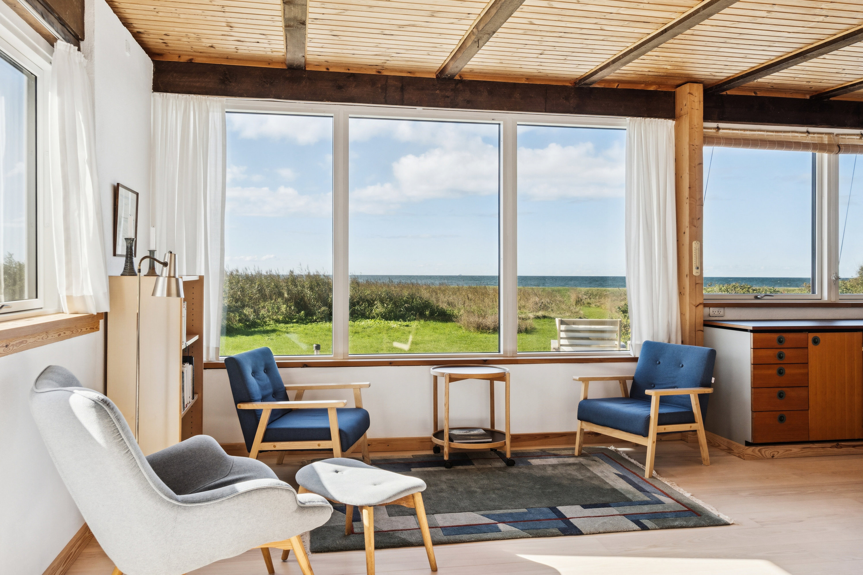 Fremhævet stue billede i fuldskærmstilstand. Billede af Duevej 35, Yderby Lyng, 4583 Sjællands Odde