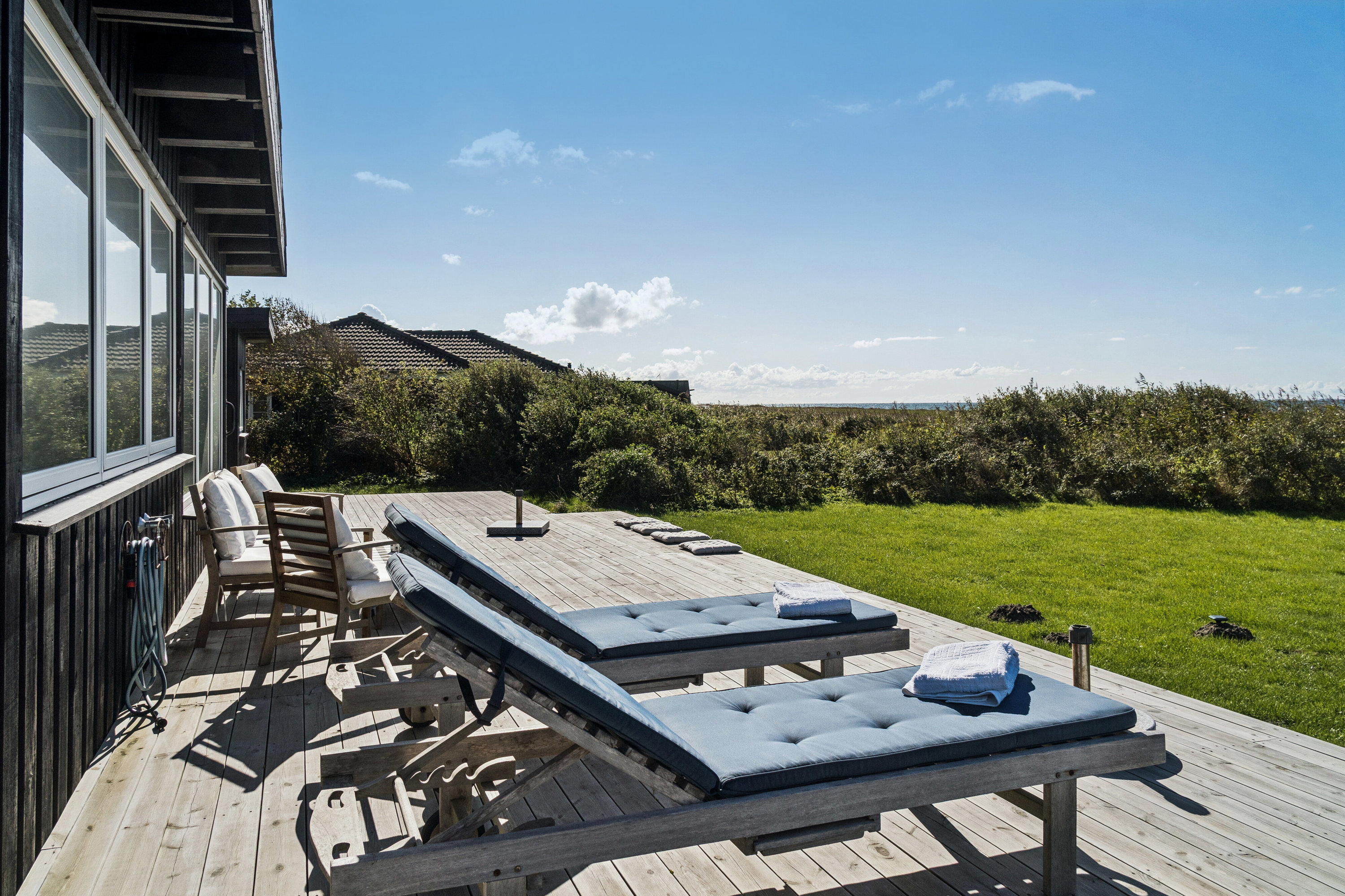 Fremhævet terrasse billede i fuldskærmstilstand. Billede af Duevej 35, Yderby Lyng, 4583 Sjællands Odde