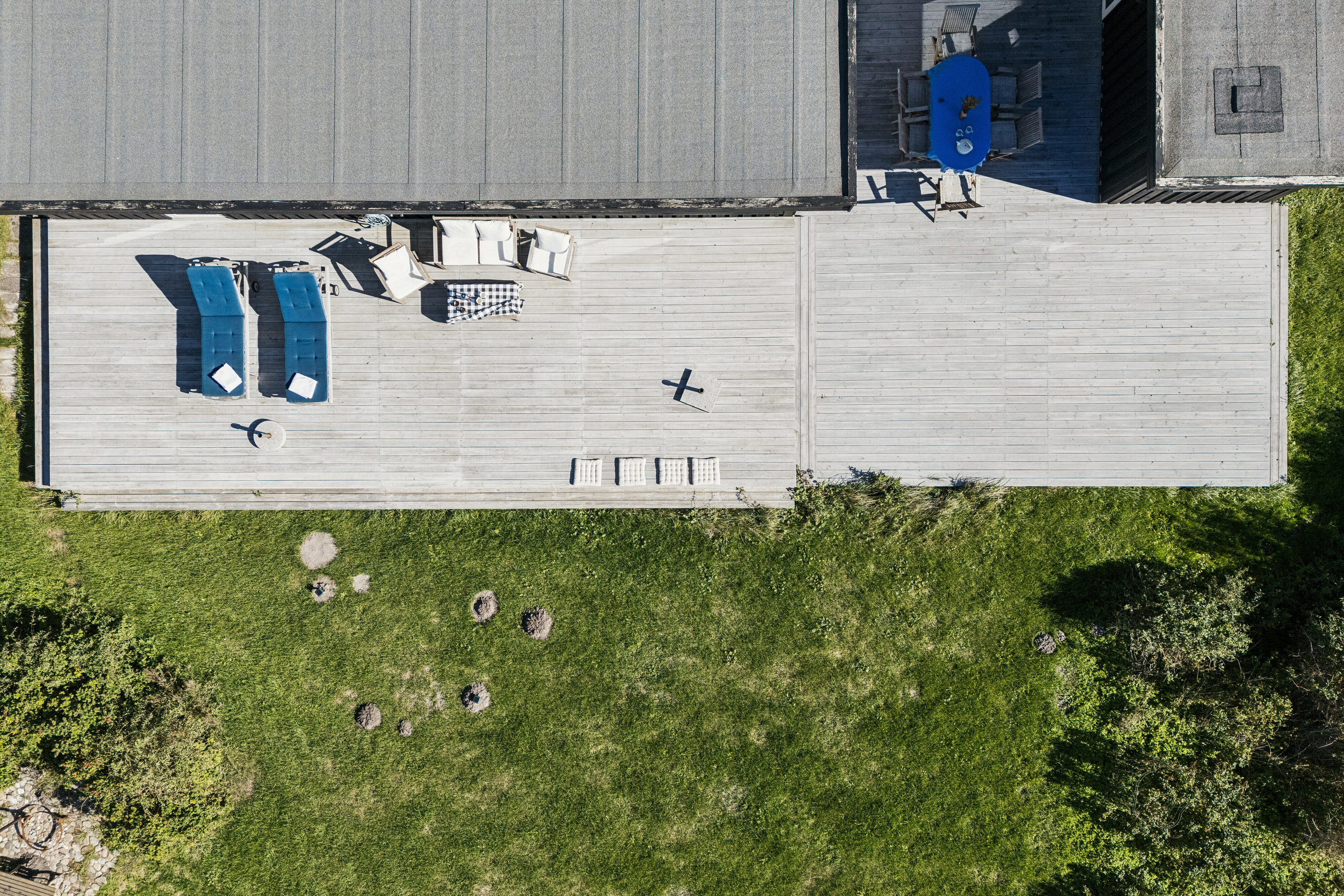 Fremhævet set fra haven billede i fuldskærmstilstand. Billede af Duevej 35, Yderby Lyng, 4583 Sjællands Odde