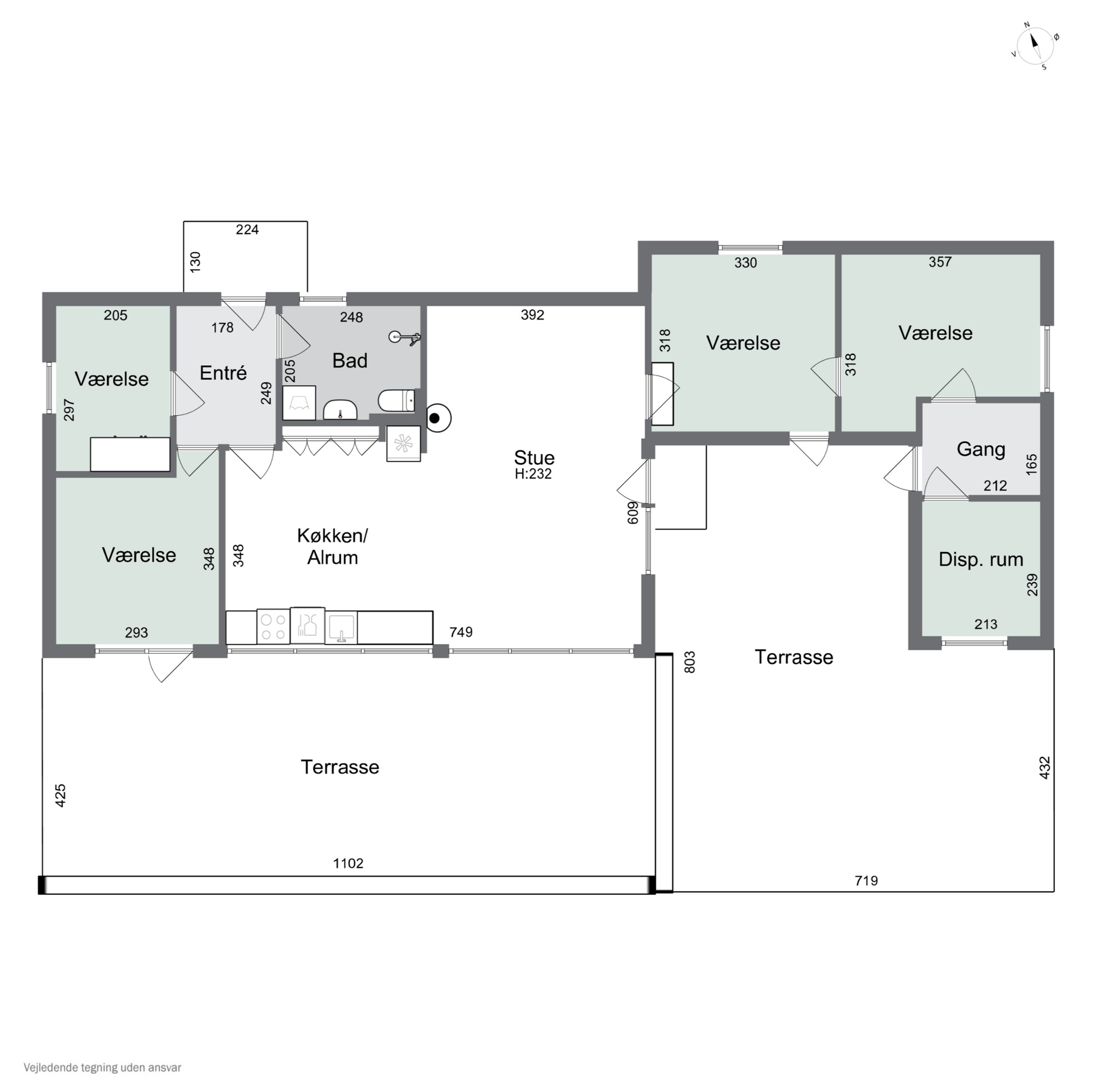 Plantegninger billede af Duevej 35, Yderby Lyng, 4583 Sjællands Odde