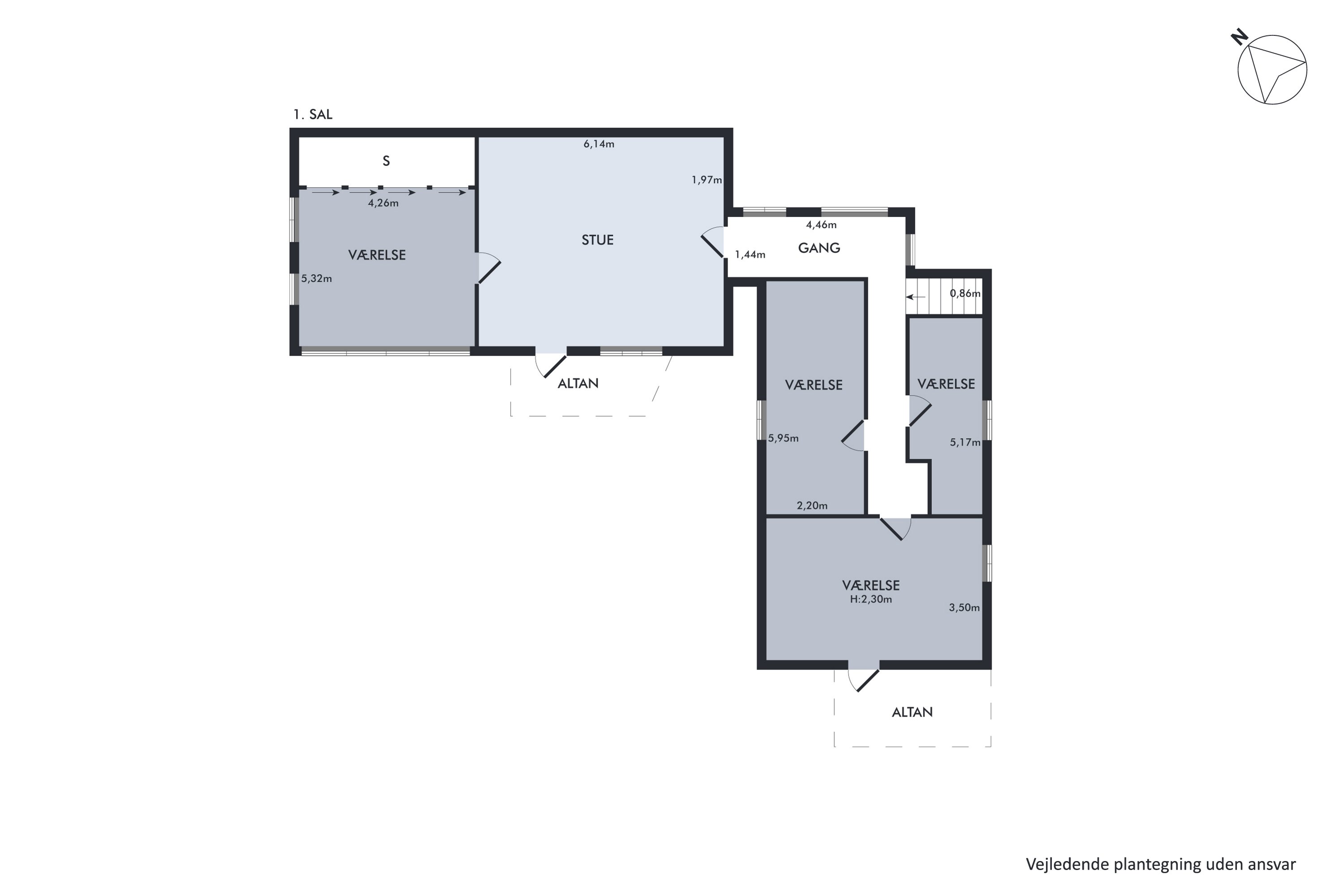 Plantegninger billede af Grenåvej 615, 8541 Skødstrup