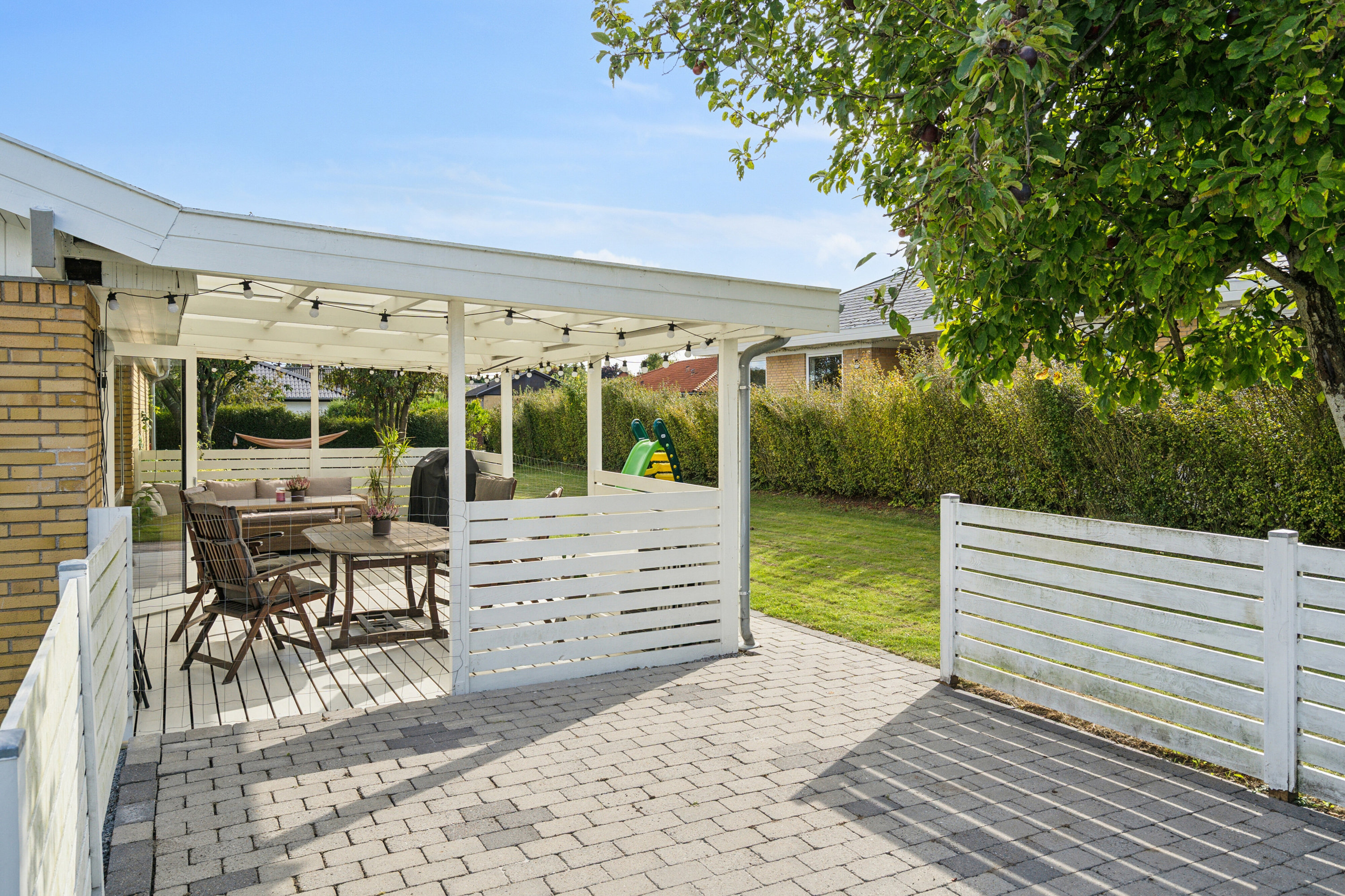 Fremhævet terrasse billede i fuldskærmstilstand. Billede af Kildebakkevej 12, 4200 Slagelse