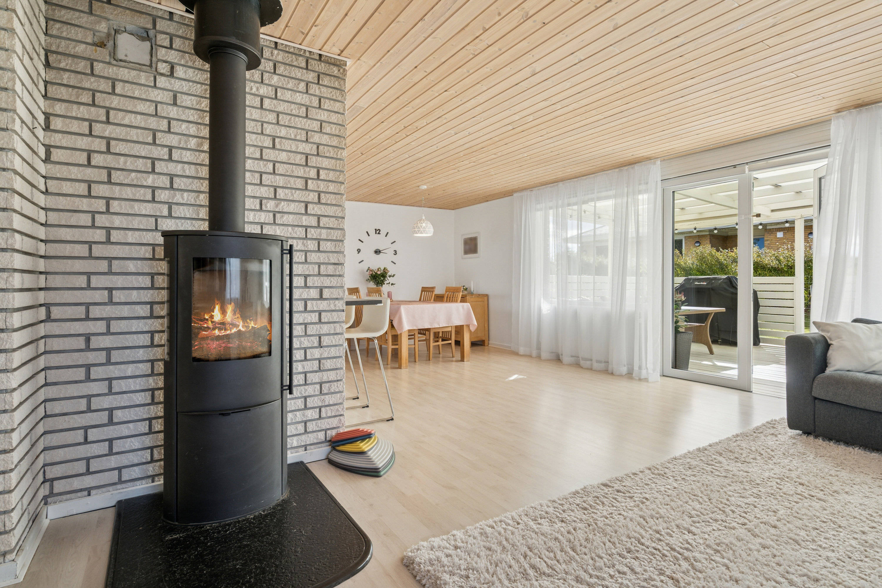 Fremhævet stue billede i fuldskærmstilstand. Billede af Kildebakkevej 12, 4200 Slagelse