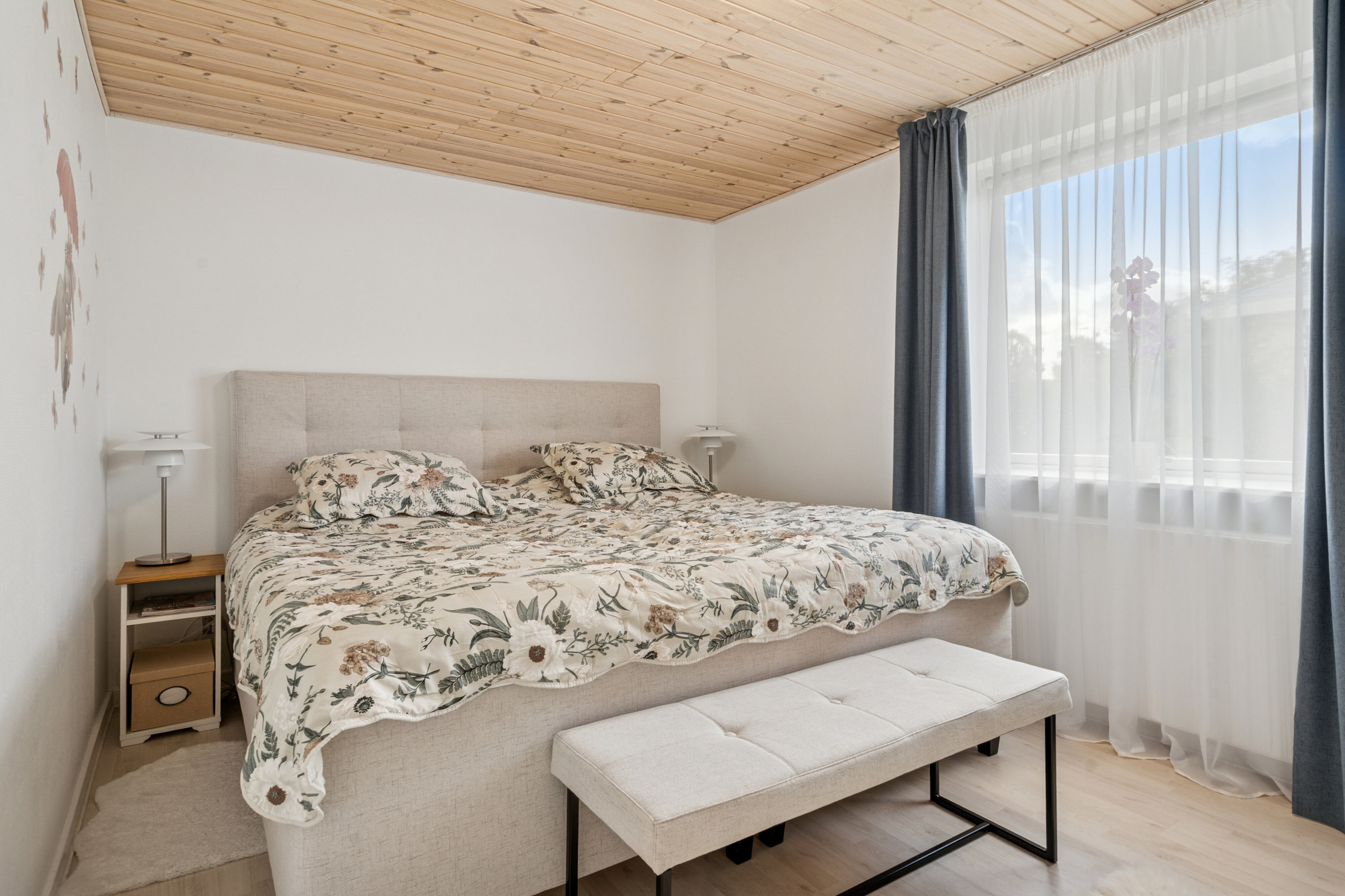 Fremhævet soveværelse billede i fuldskærmstilstand. Billede af Kildebakkevej 12, 4200 Slagelse