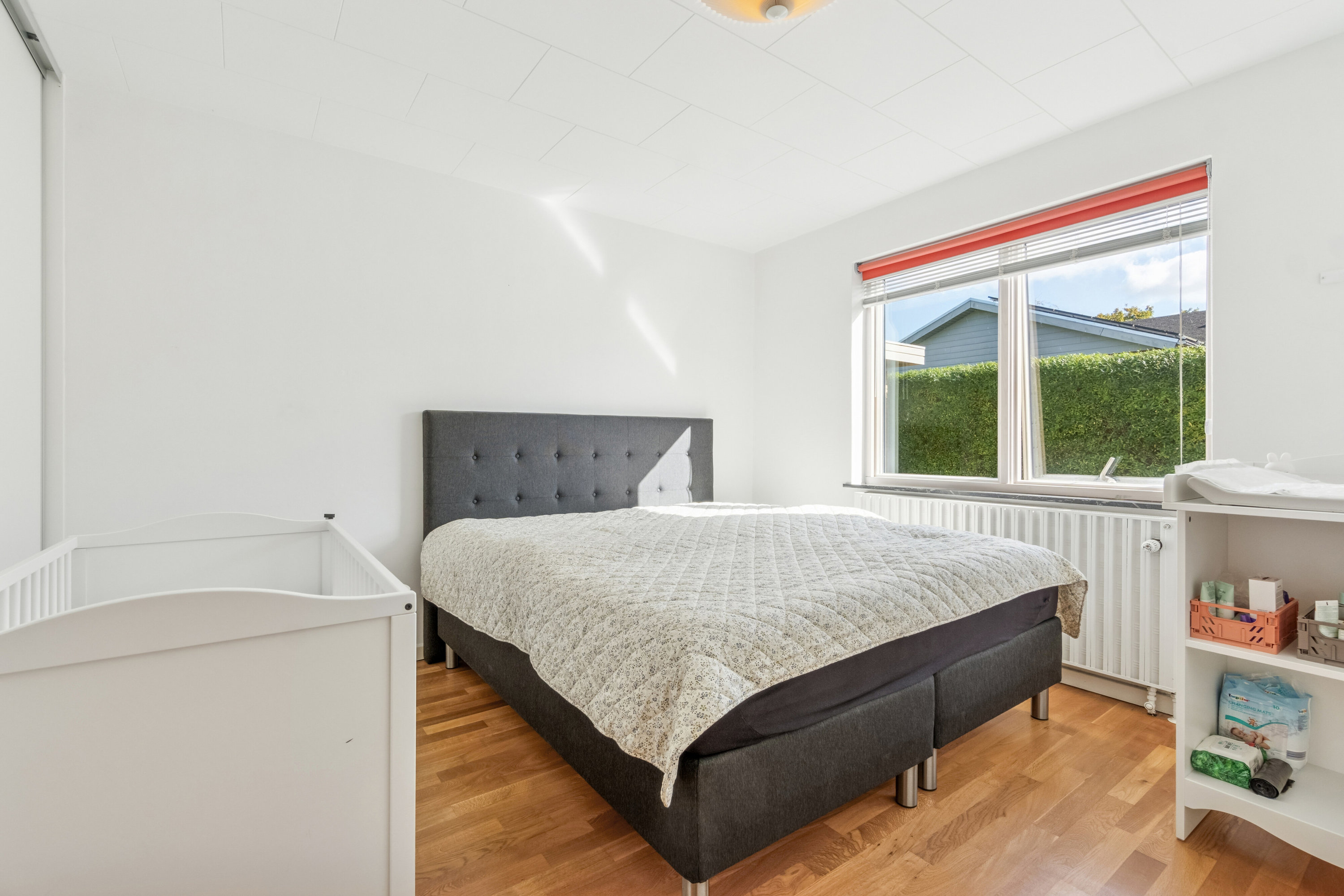 Fremhævet soveværelse billede i fuldskærmstilstand. Billede af Enebærvænget 3, Tingstrup, 7700 Thisted