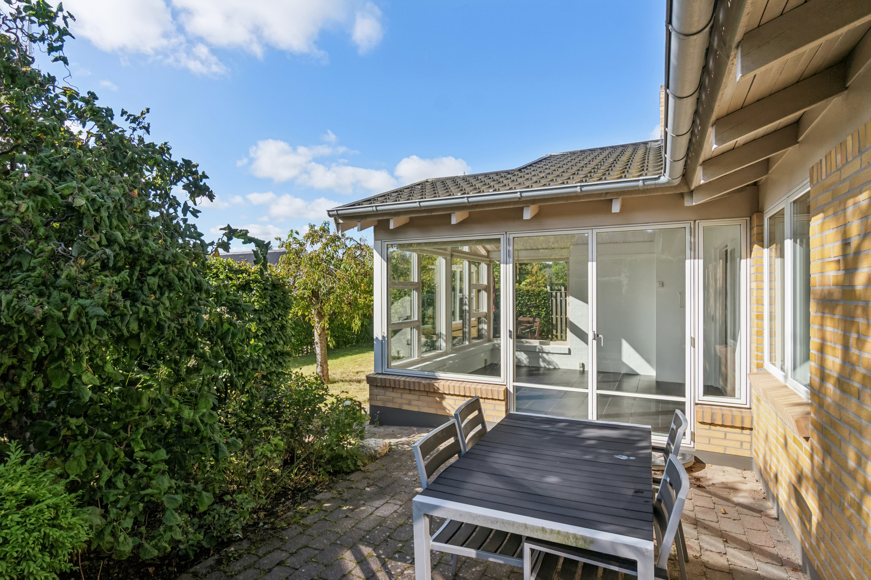 Fremhævet terrasse billede i fuldskærmstilstand. Billede af Enebærvænget 3, Tingstrup, 7700 Thisted