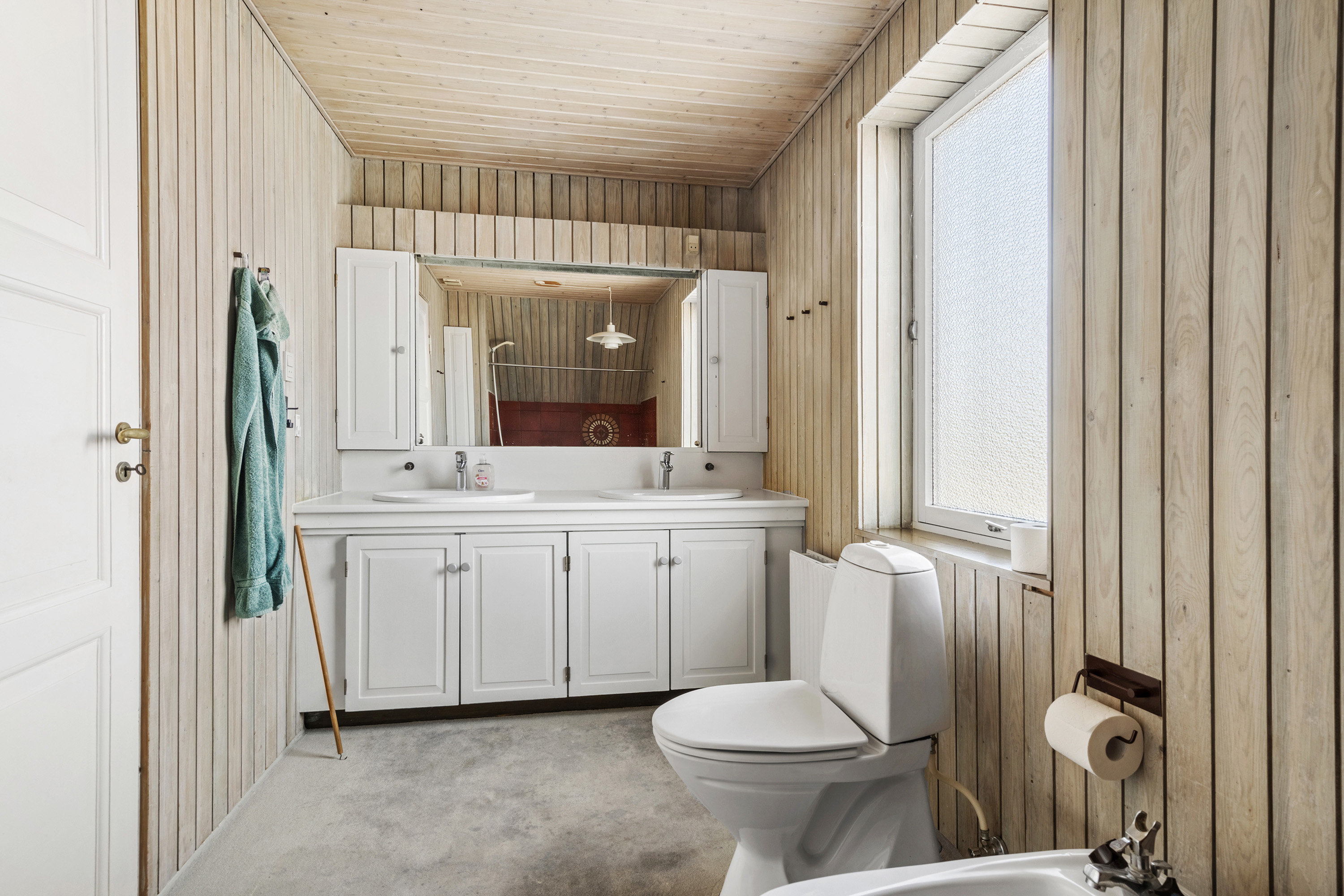 Fremhævet badeværelse billede i fuldskærmstilstand. Billede af Vestervold 26, 6800 Varde