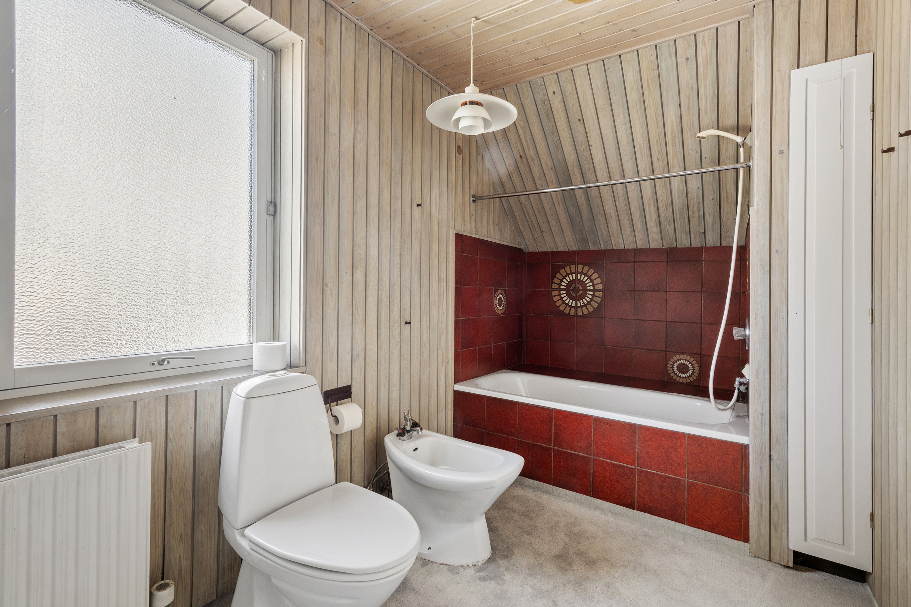 Fremhævet badeværelse billede i fuldskærmstilstand. Billede af Vestervold 26, 6800 Varde