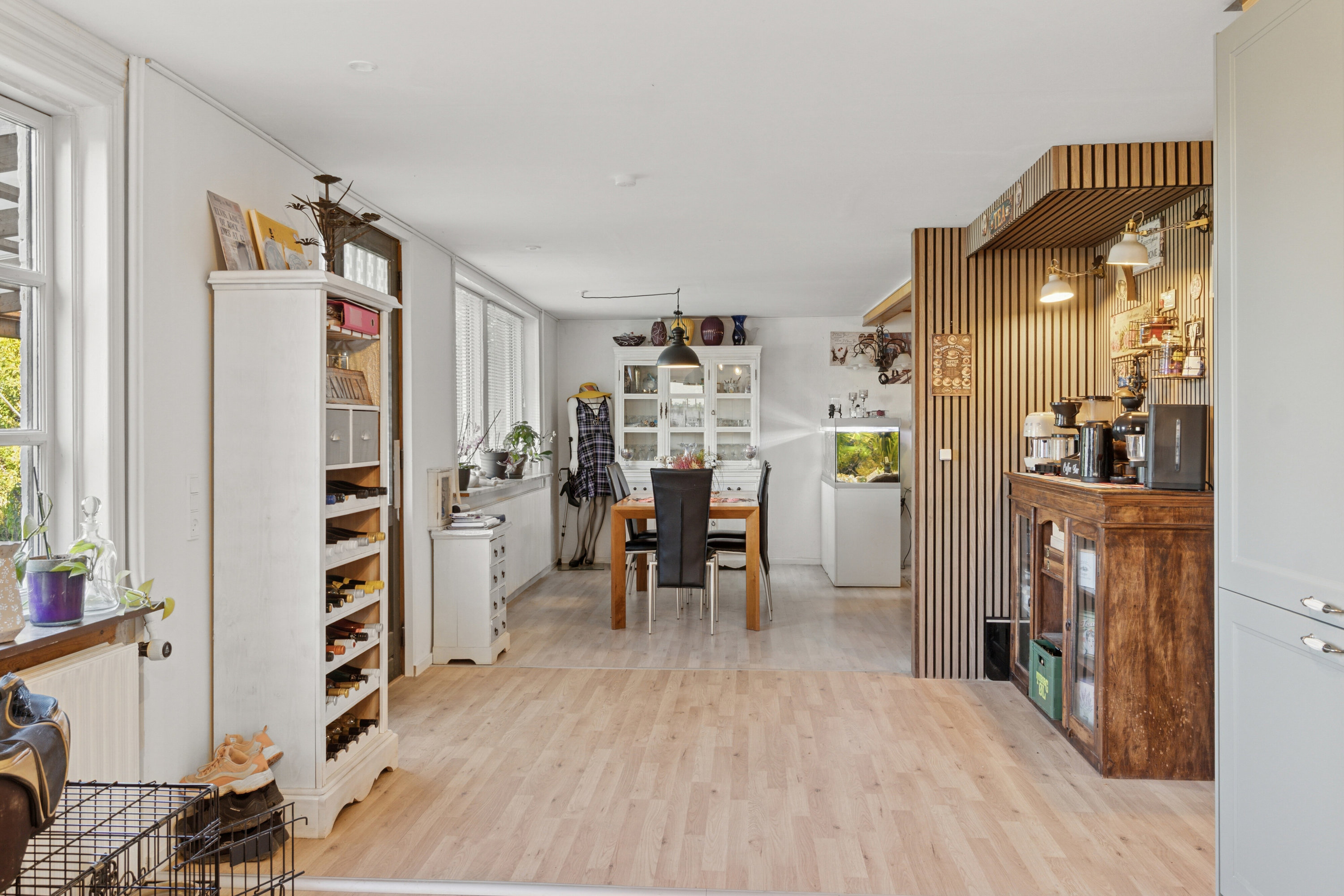 Fremhævet spisestue billede i fuldskærmstilstand. Billede af Stationsvej 9, 4261 Dalmose