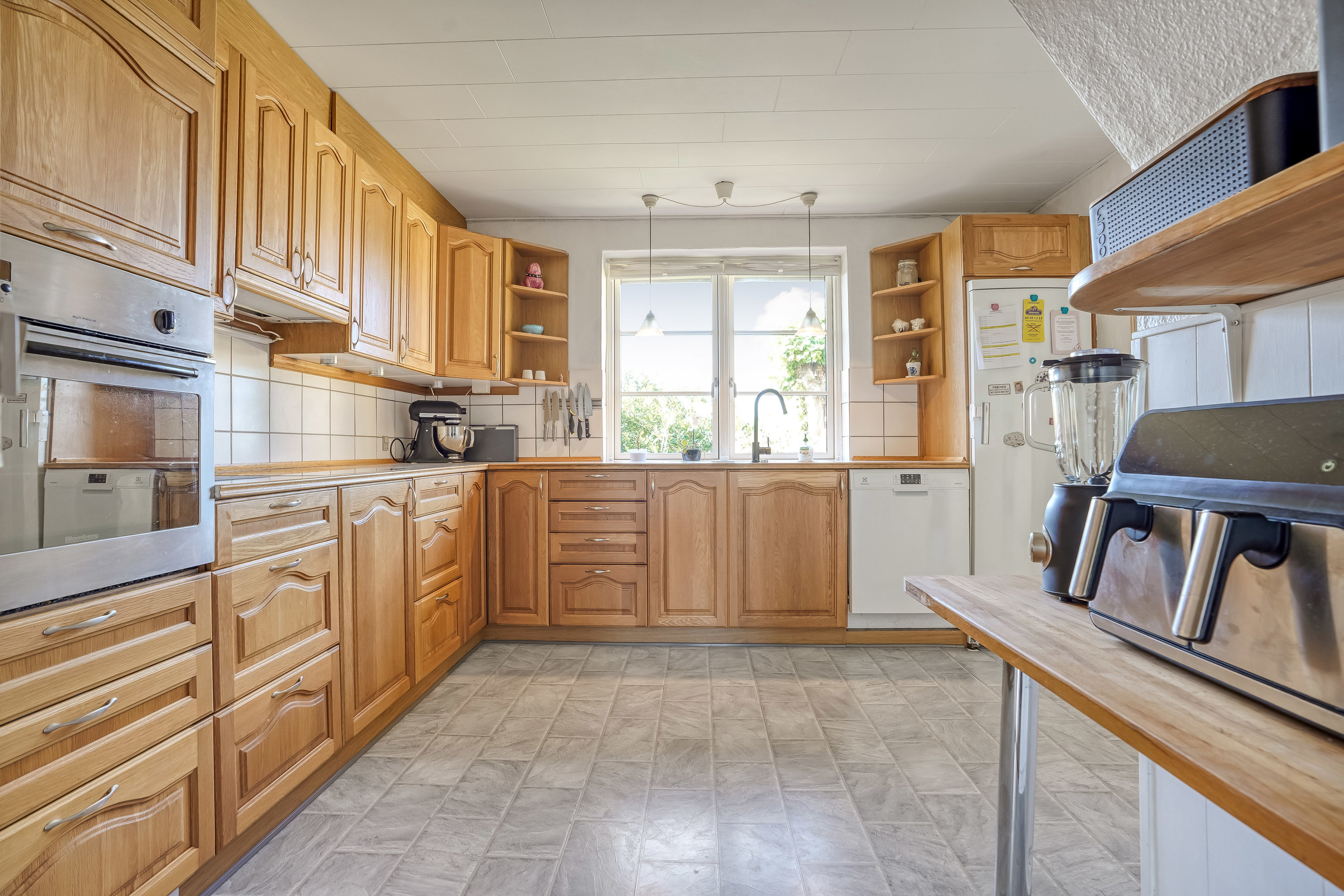 Fremhævet køkken billede i fuldskærmstilstand. Billede af Mosegårdvej 51, Mosegård, 5580 Nørre Aaby