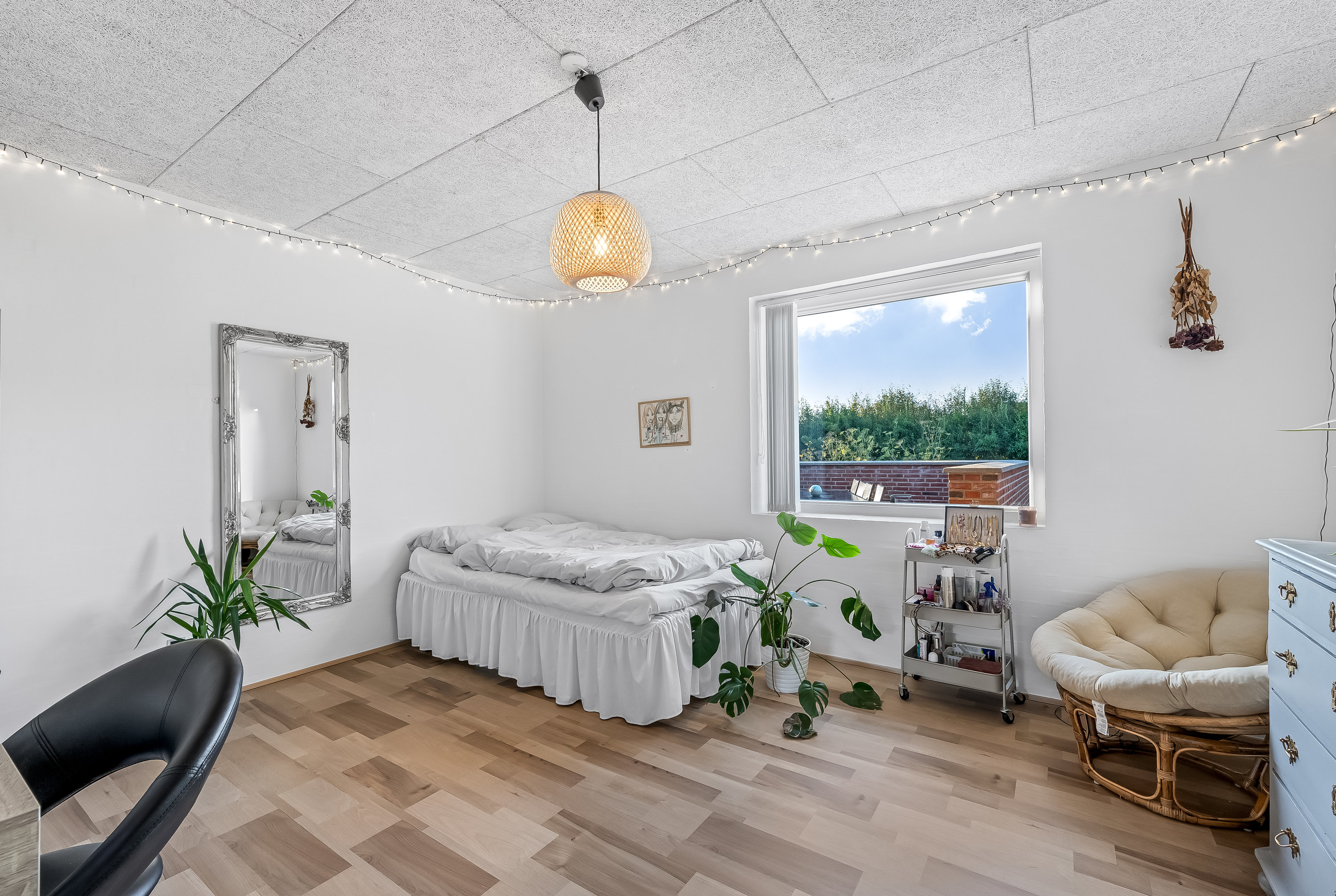 Fremhævet soveværelse billede i fuldskærmstilstand. Billede af Rindumvej 26B, Rindum, 6950 Ringkøbing