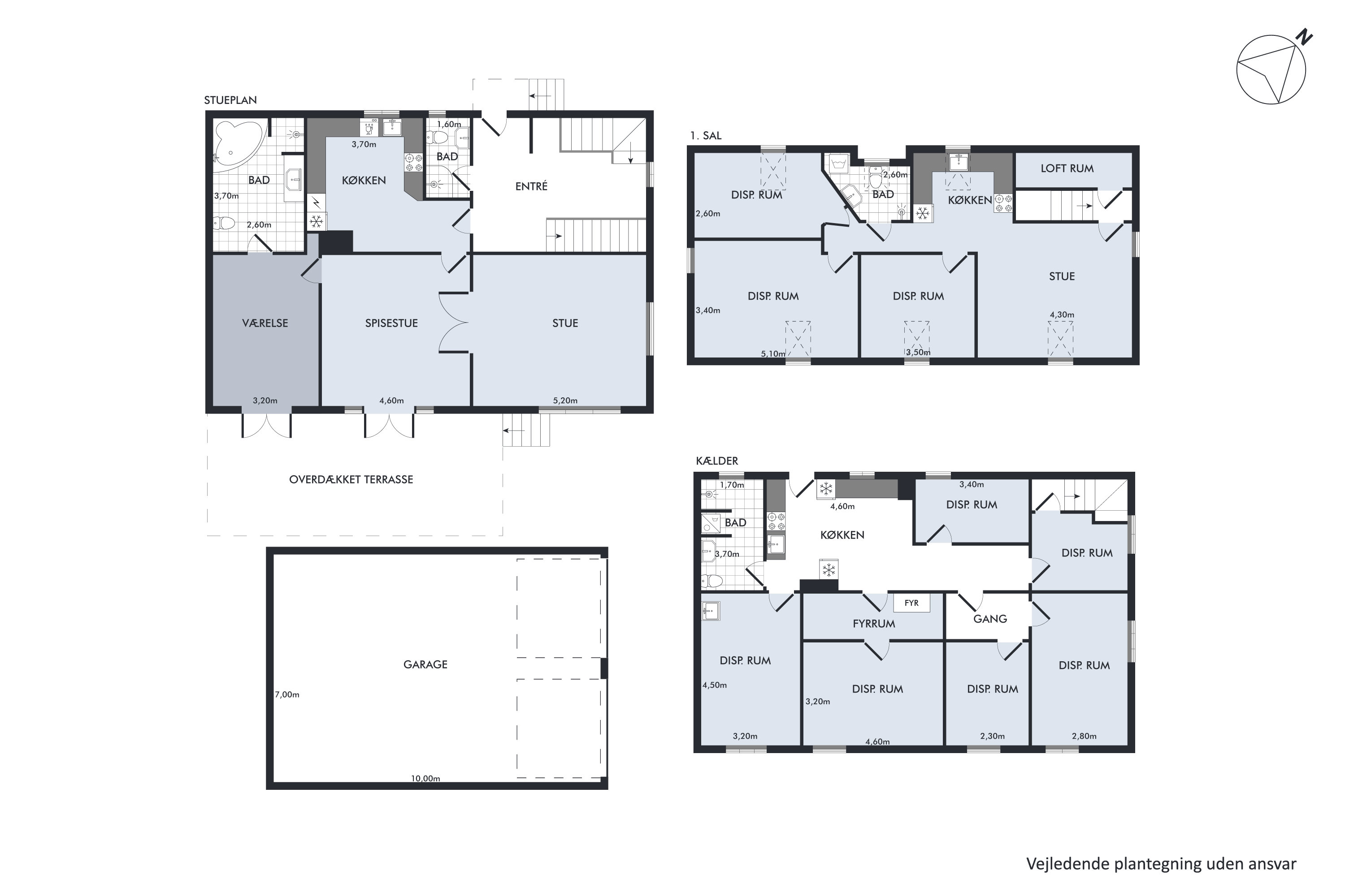 Plantegninger billede af Husumvej 29, 2700 Brønshøj