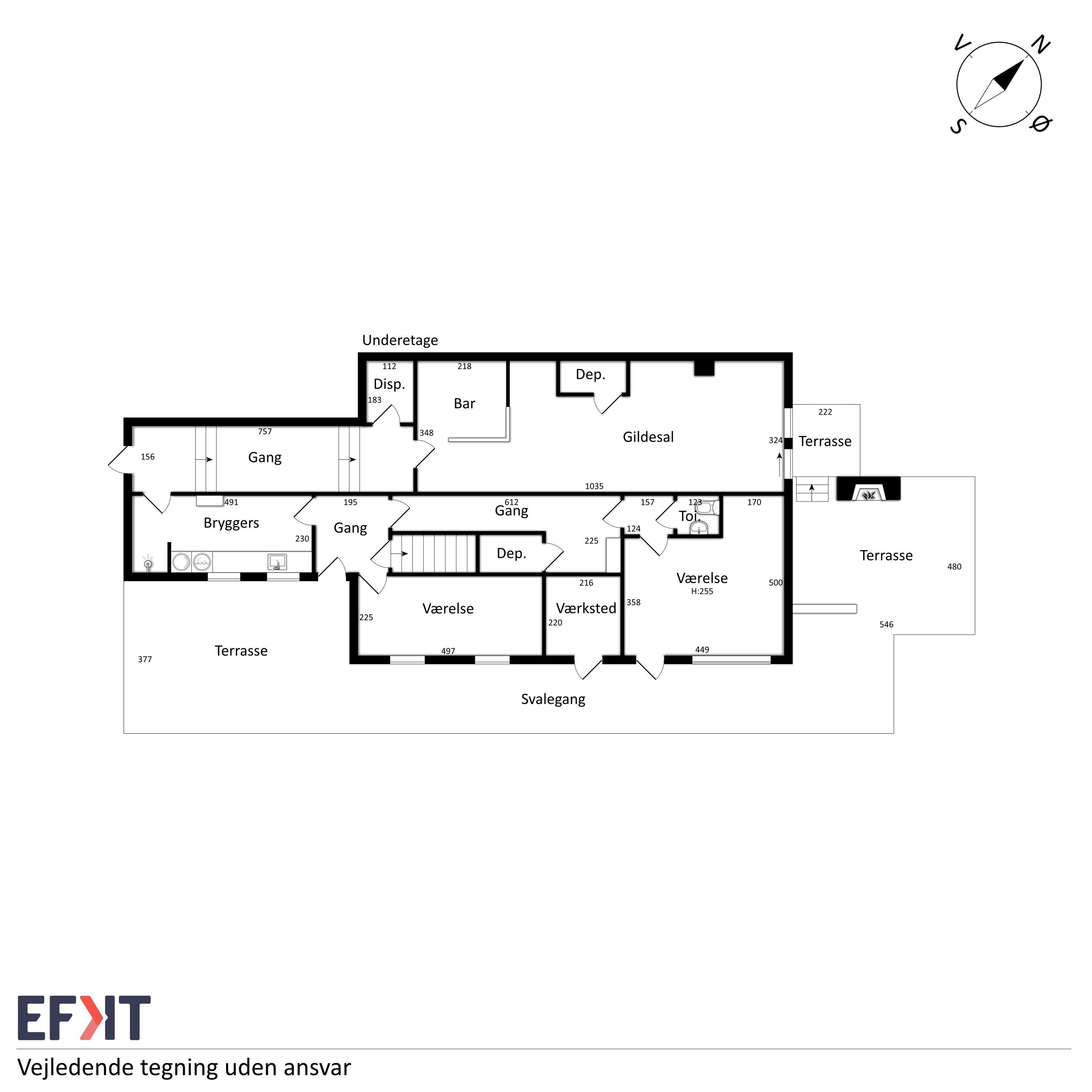 Plantegninger billede af Pejtersborgvej 6, 9560 Hadsund