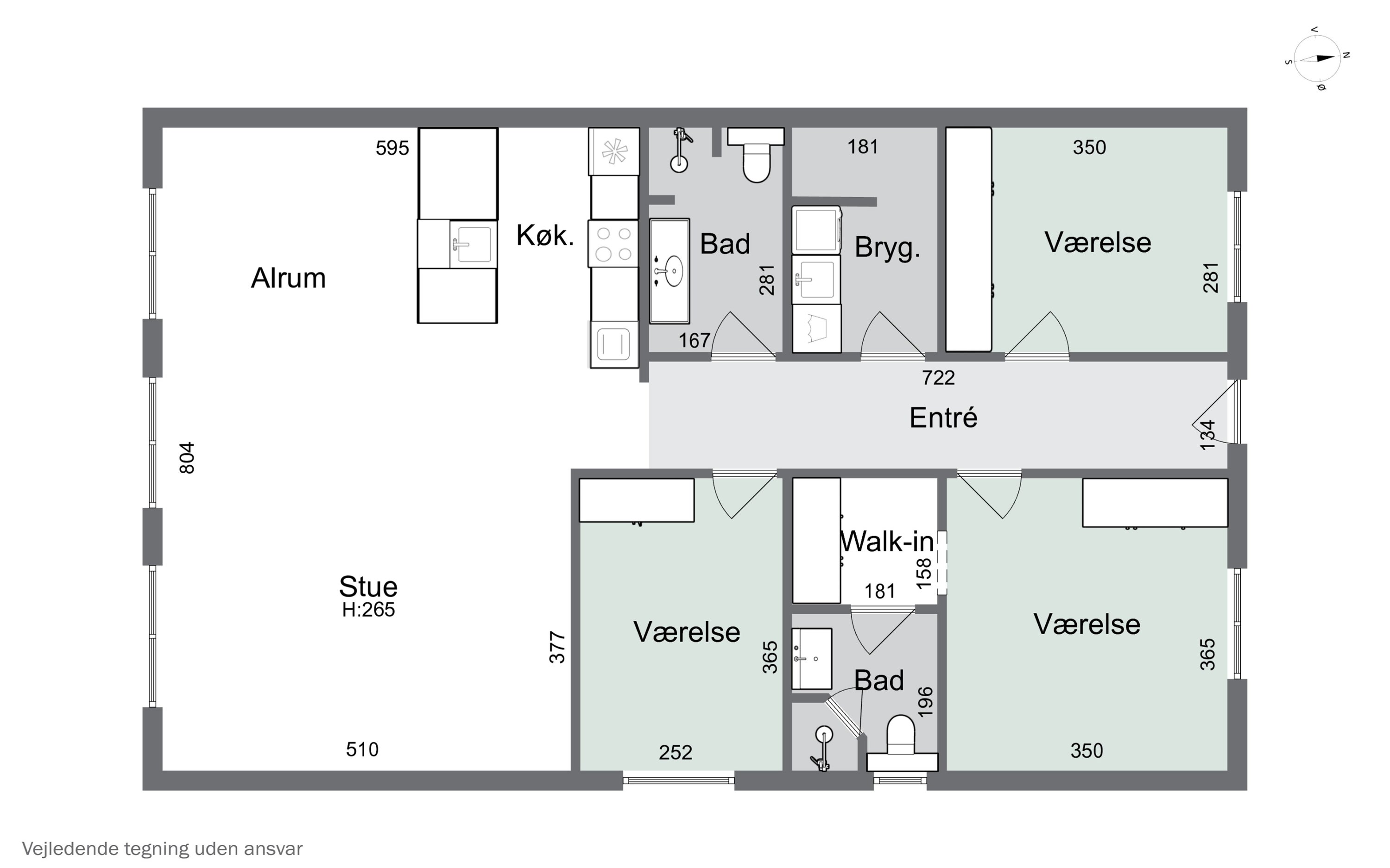 Plantegninger billede af Skælskørvej 22A, 4200 Slagelse
