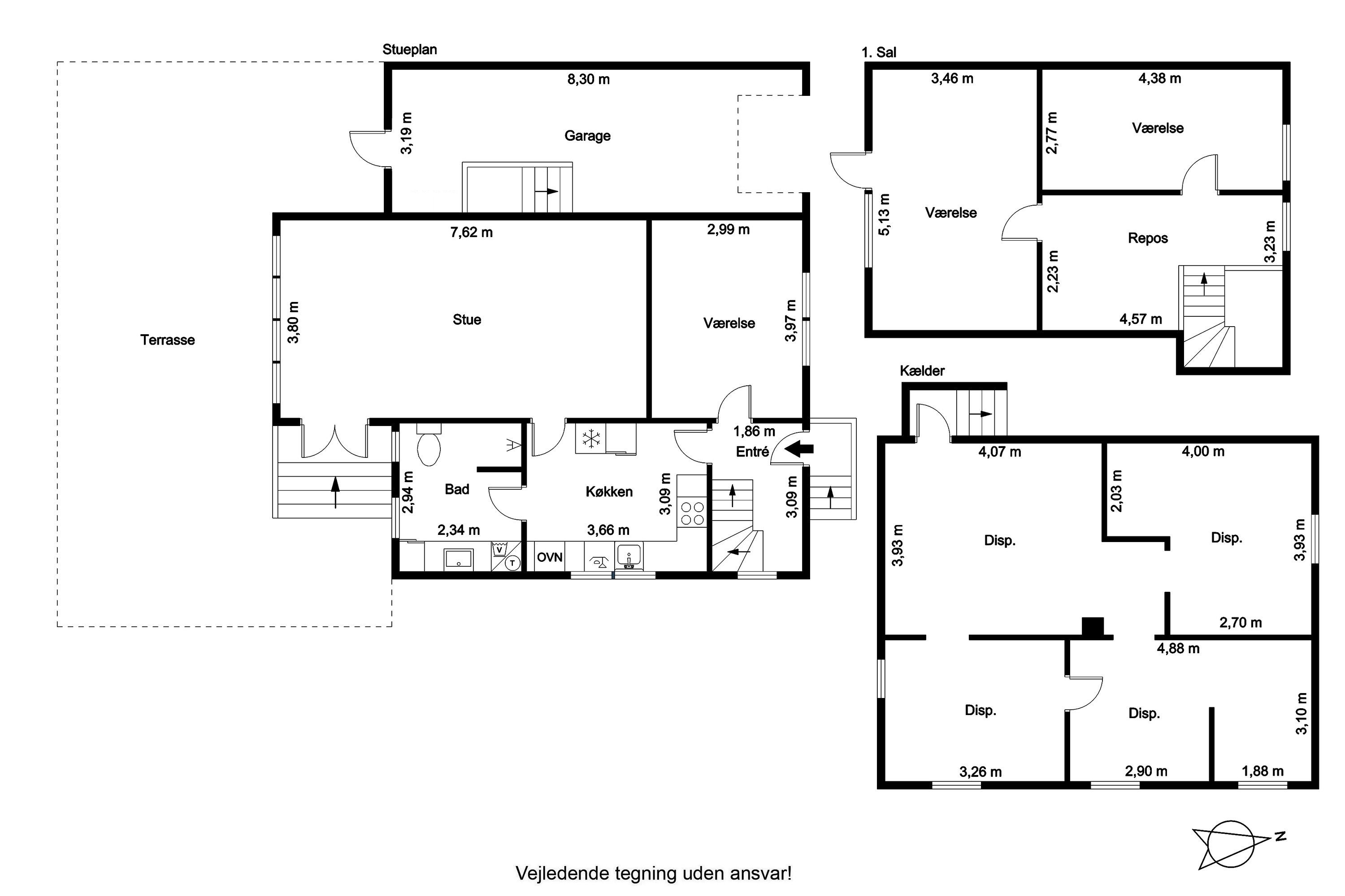 Plantegninger billede af Skolegade 21, 9640 Farsø