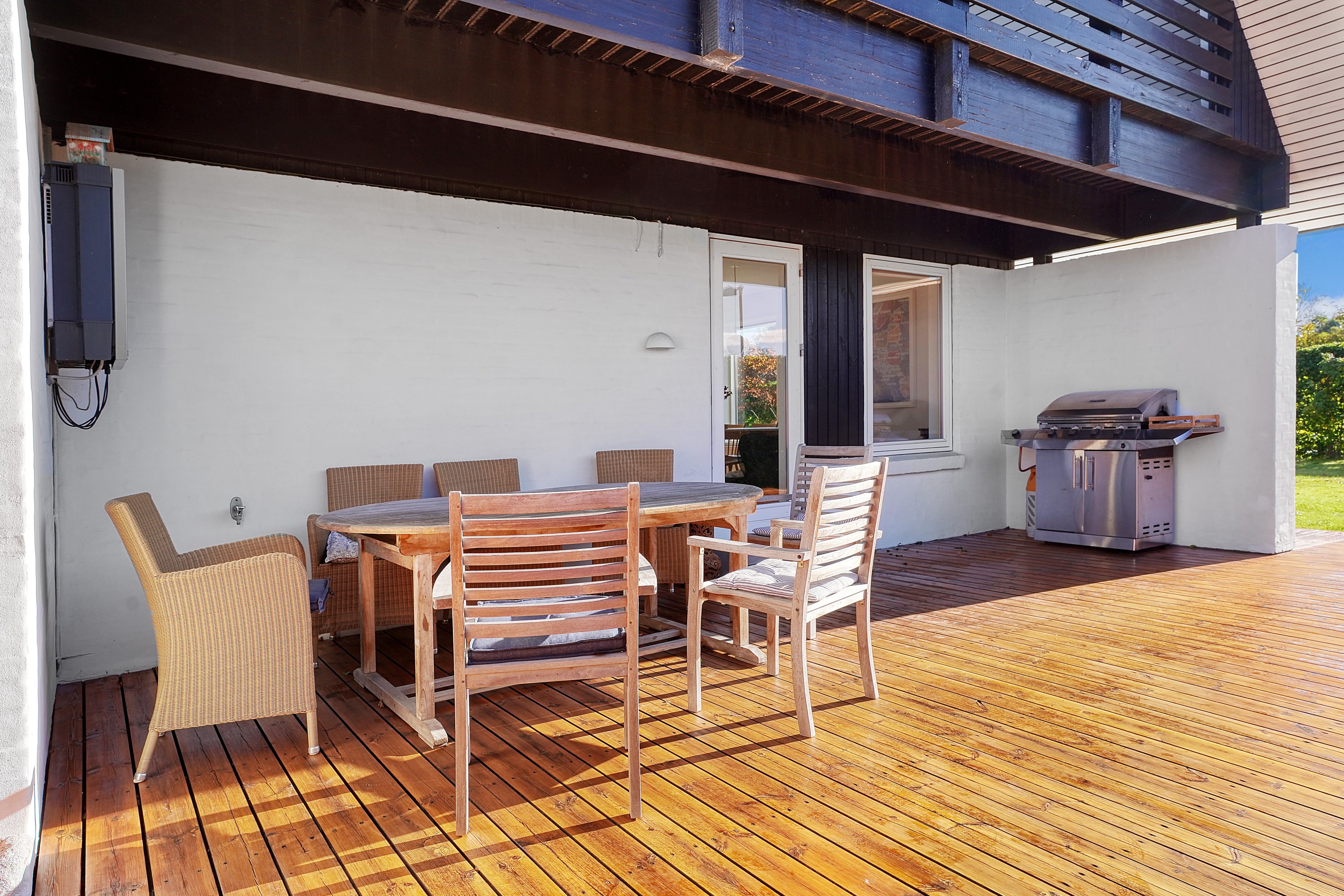 Fremhævet terrasse billede i fuldskærmstilstand. Billede af Hjortevænget 34, 3450 Allerød