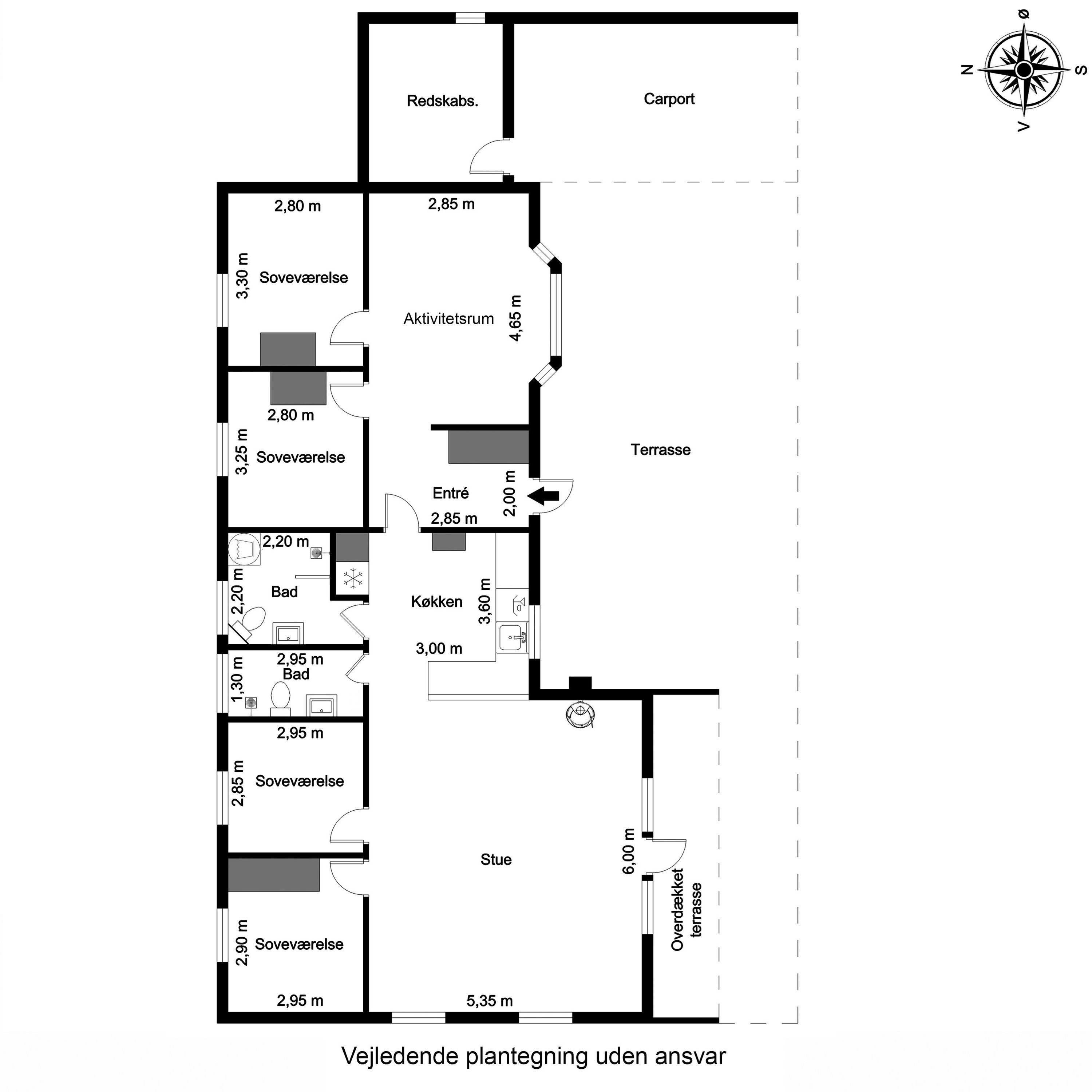 Plantegninger billede af Fynsland 15, 6857 Blåvand