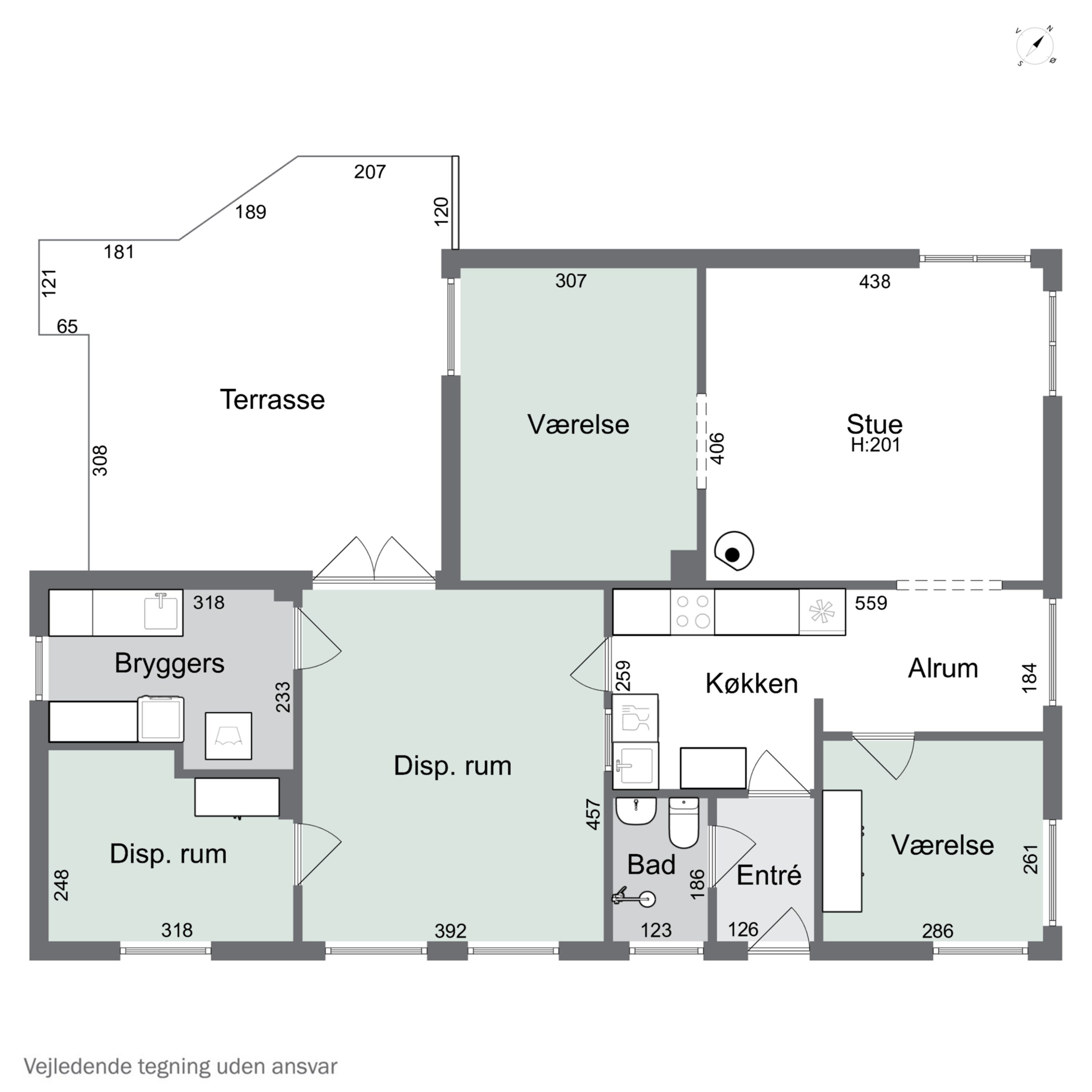 Plantegninger billede af Pagteroldvej 63, 2650 Hvidovre