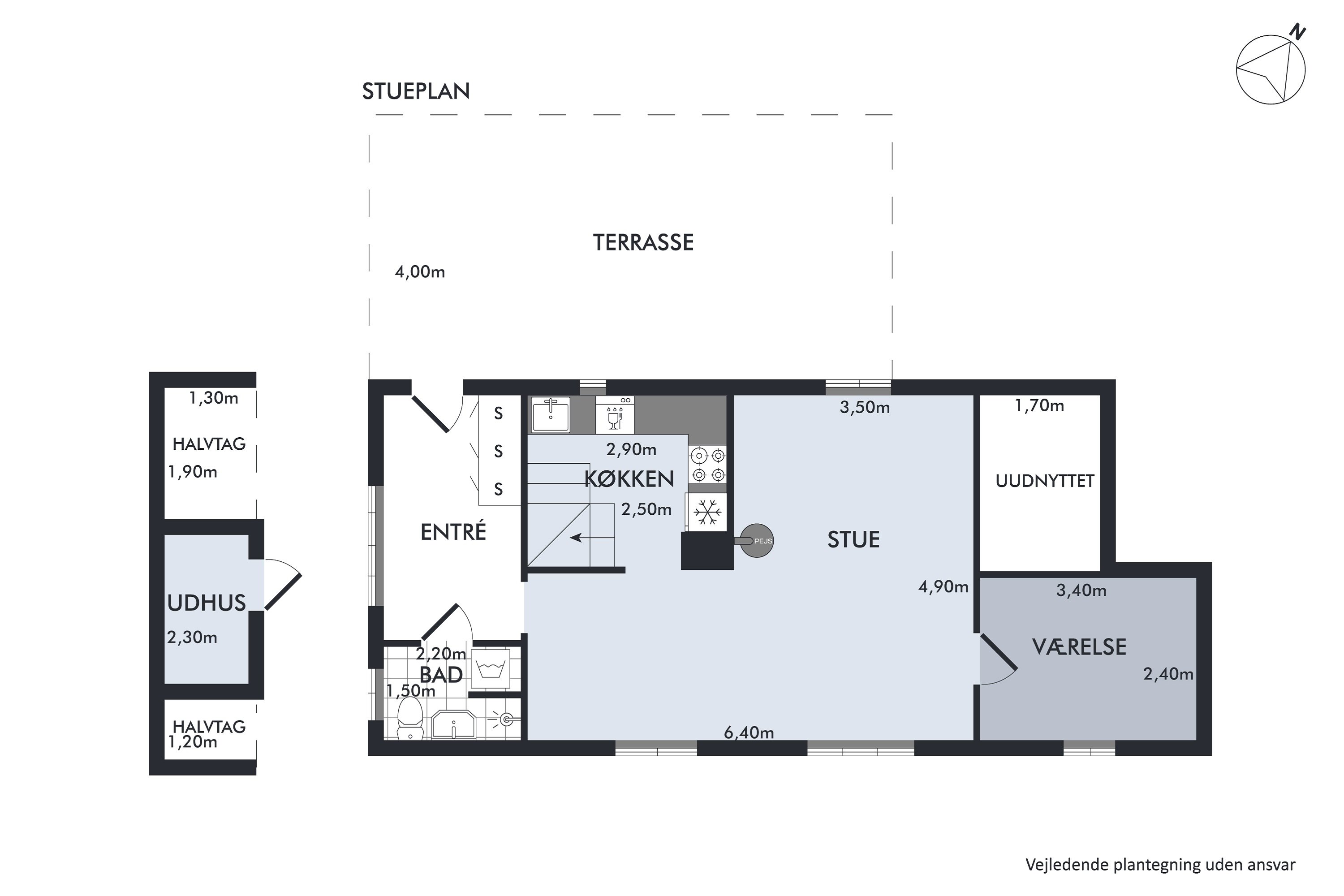 Plantegninger billede af Stubager 6A, 2670 Greve