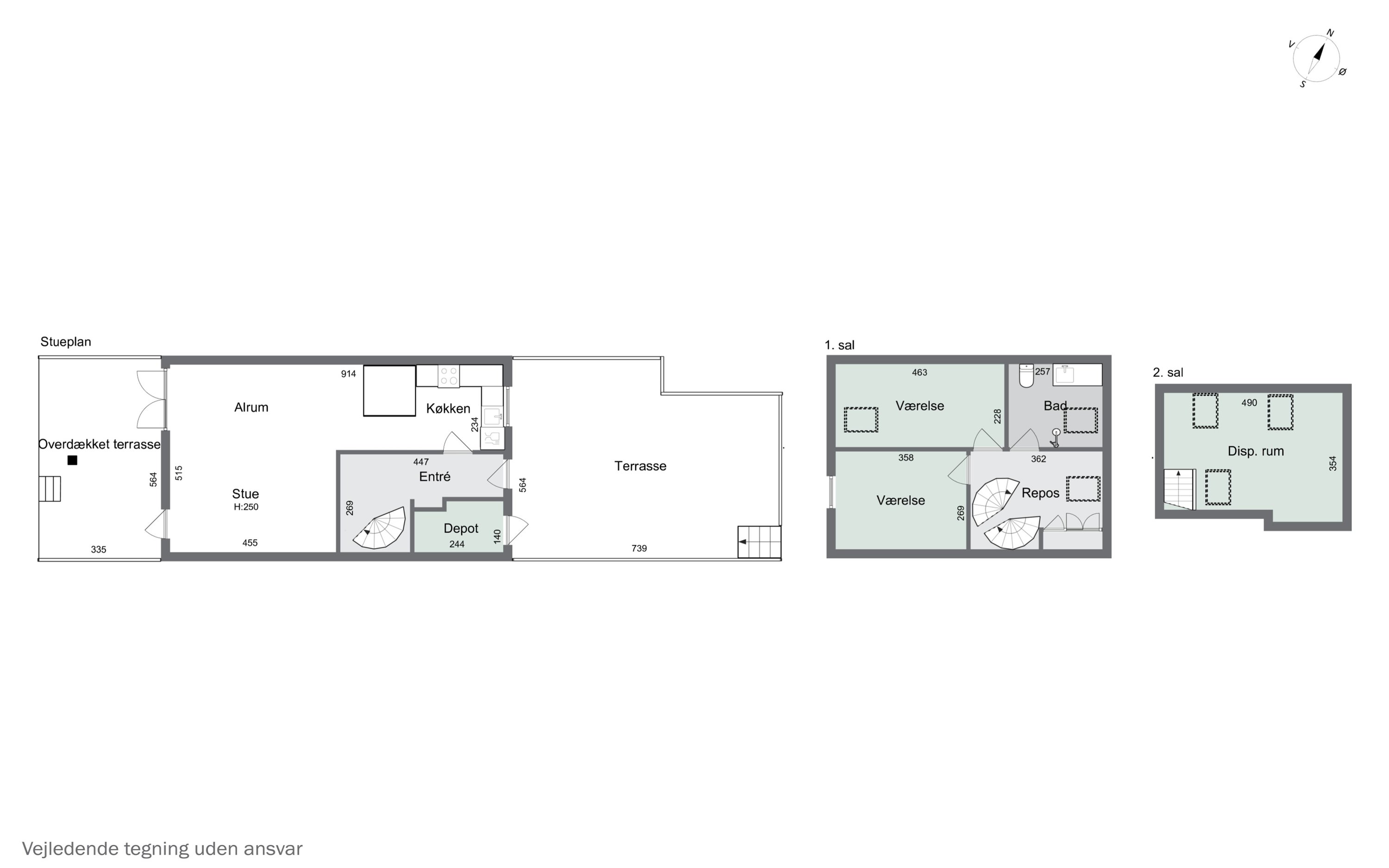 Plantegninger billede af Holmekrogen 24, 2830 Virum