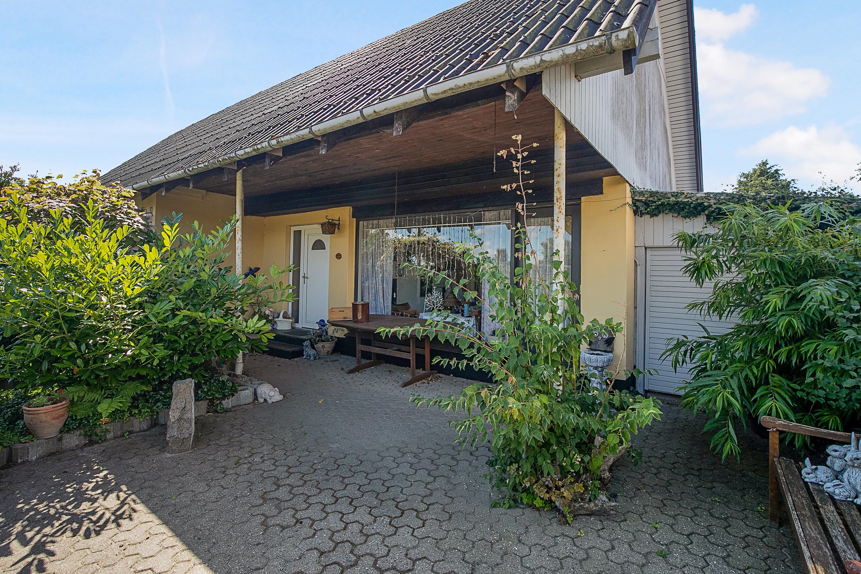 Fremhævet facade billede i fuldskærmstilstand. Billede af Grindstedvej 19, Uggerhalne, 9310 Vodskov