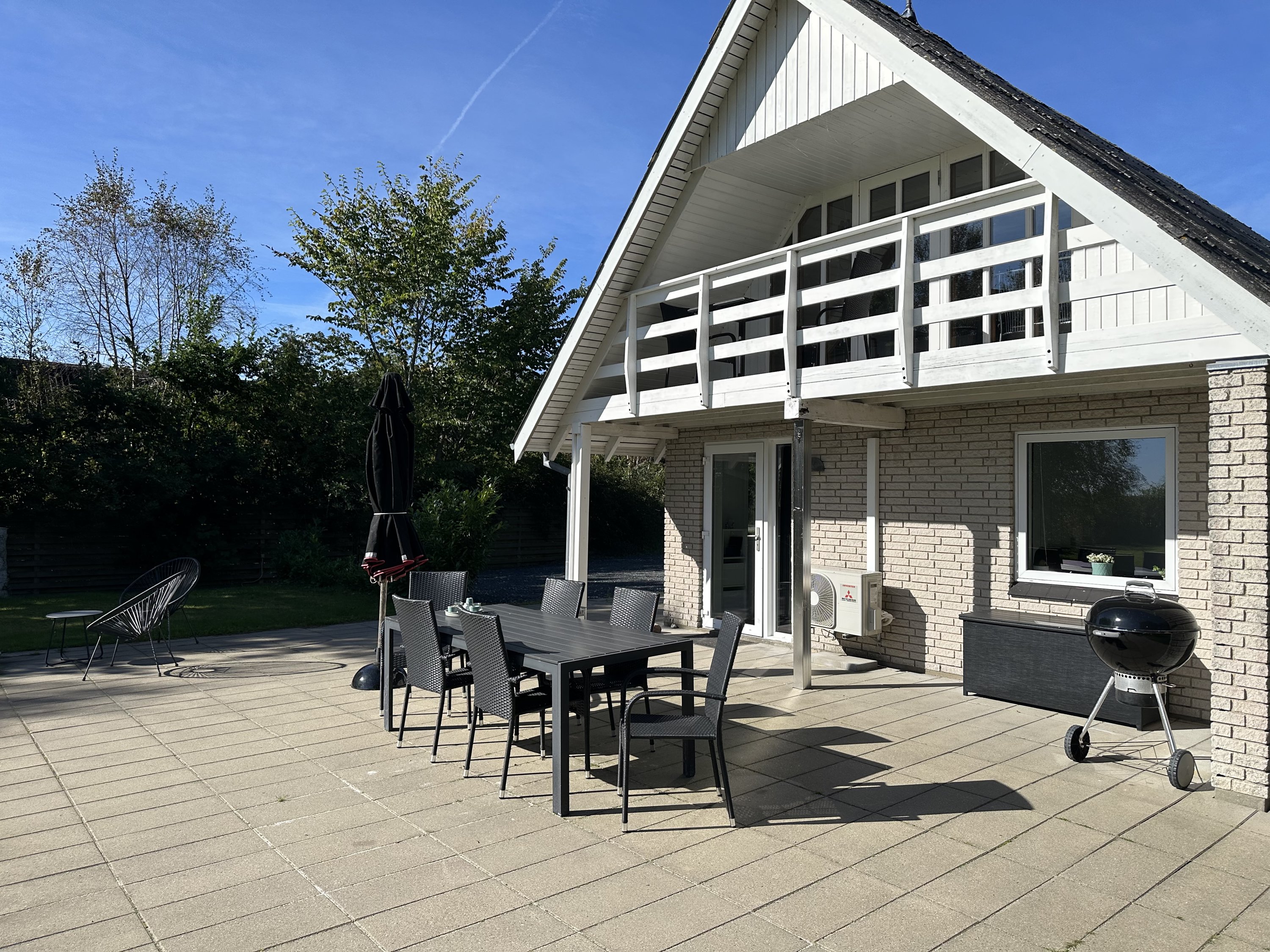 Fremhævet terrasse billede i fuldskærmstilstand. Billede af Rødtungevej 30, Voerså, 9300 Sæby