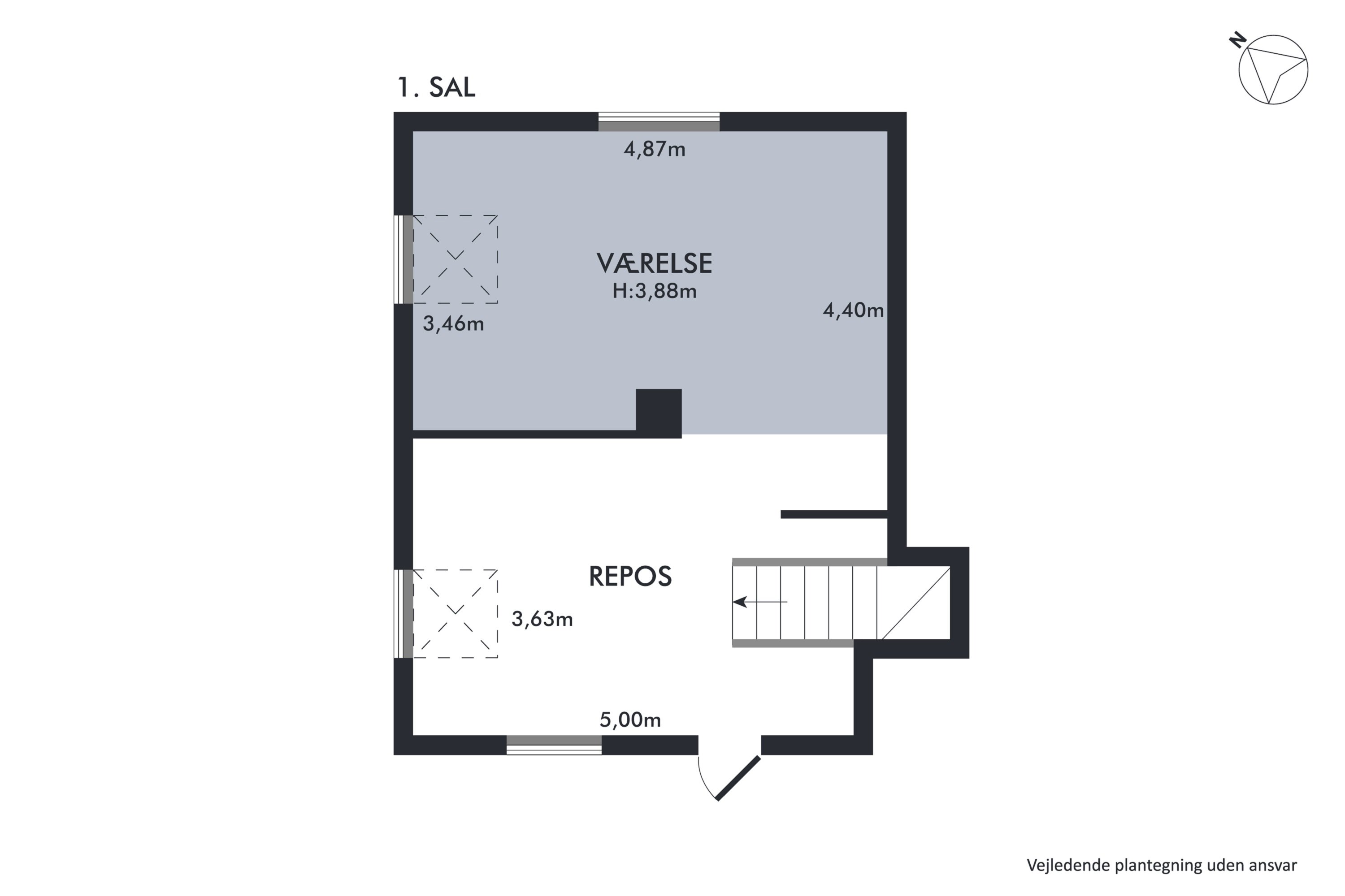 Plantegninger billede af Havevænget 7, 4682 Tureby