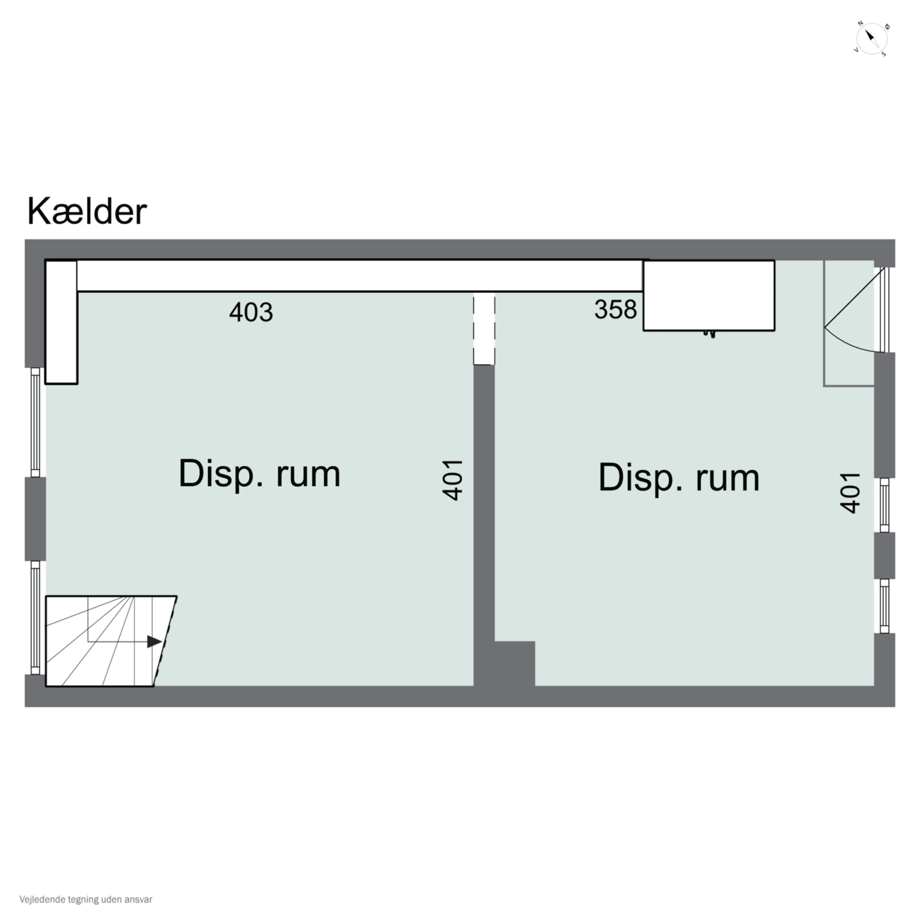 Plantegninger billede af Biens Allé 8, st.., 2300 København S