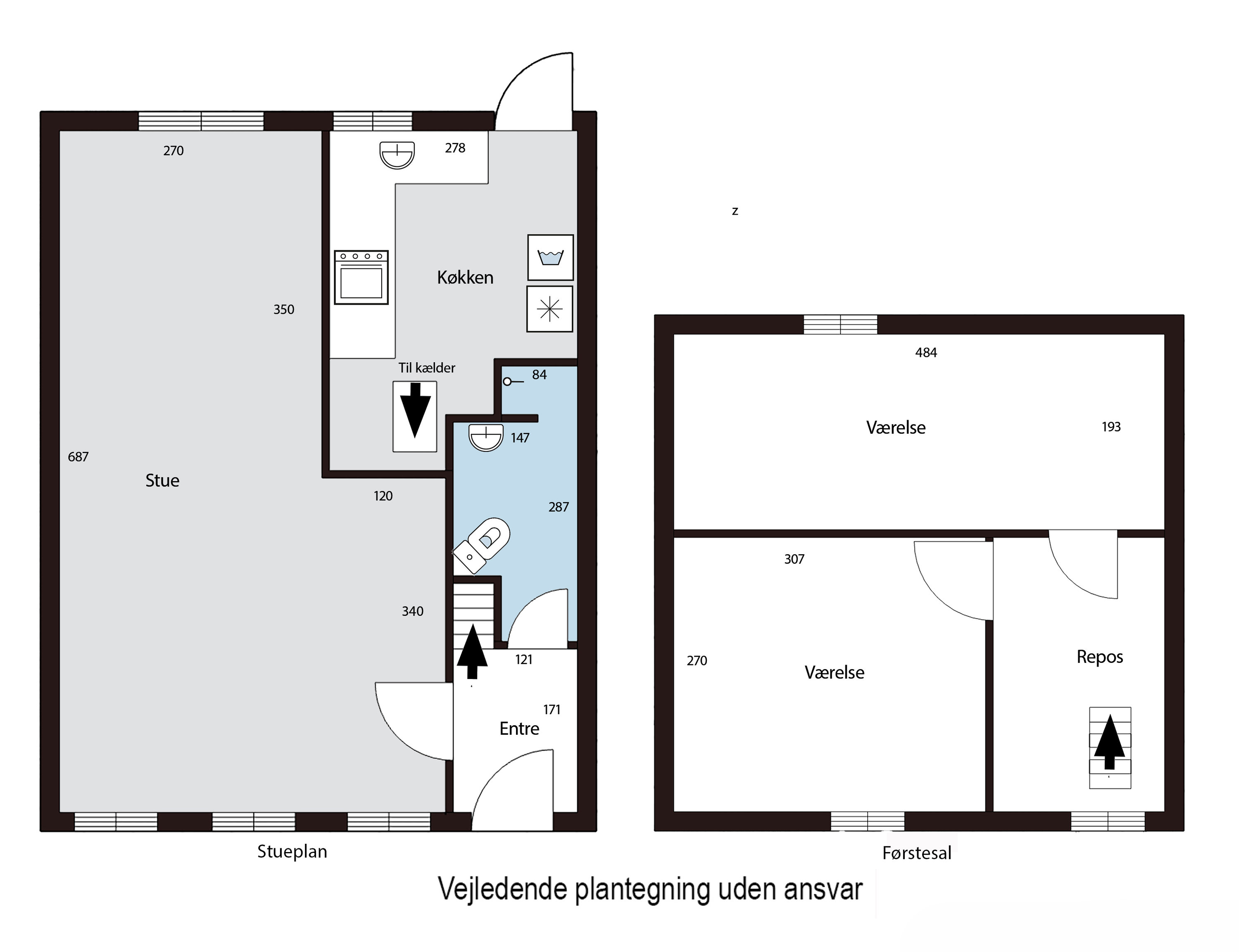 Plantegninger billede af Nørregade 51, 5610 Assens