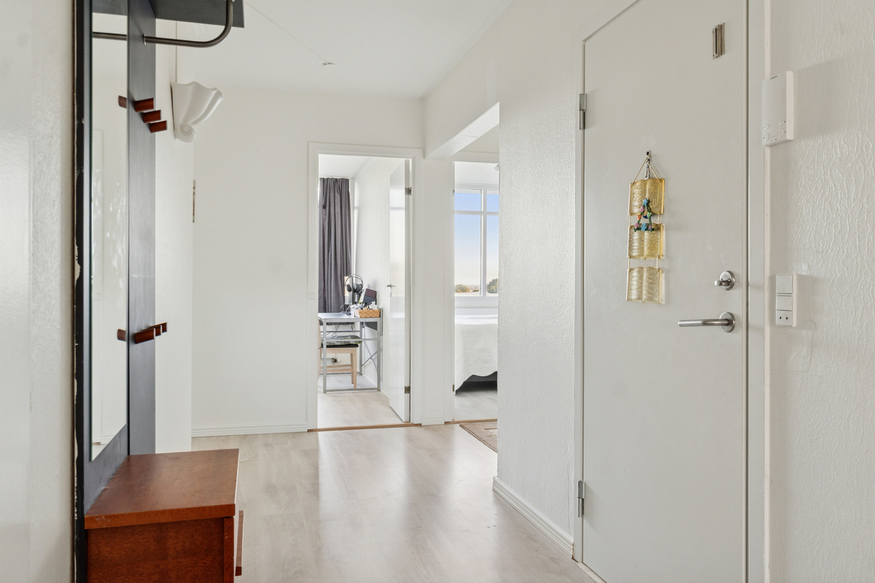 Fremhævet gang billede i fuldskærmstilstand. Billede af Byskov Alle 34, 2. tv., 4200 Slagelse