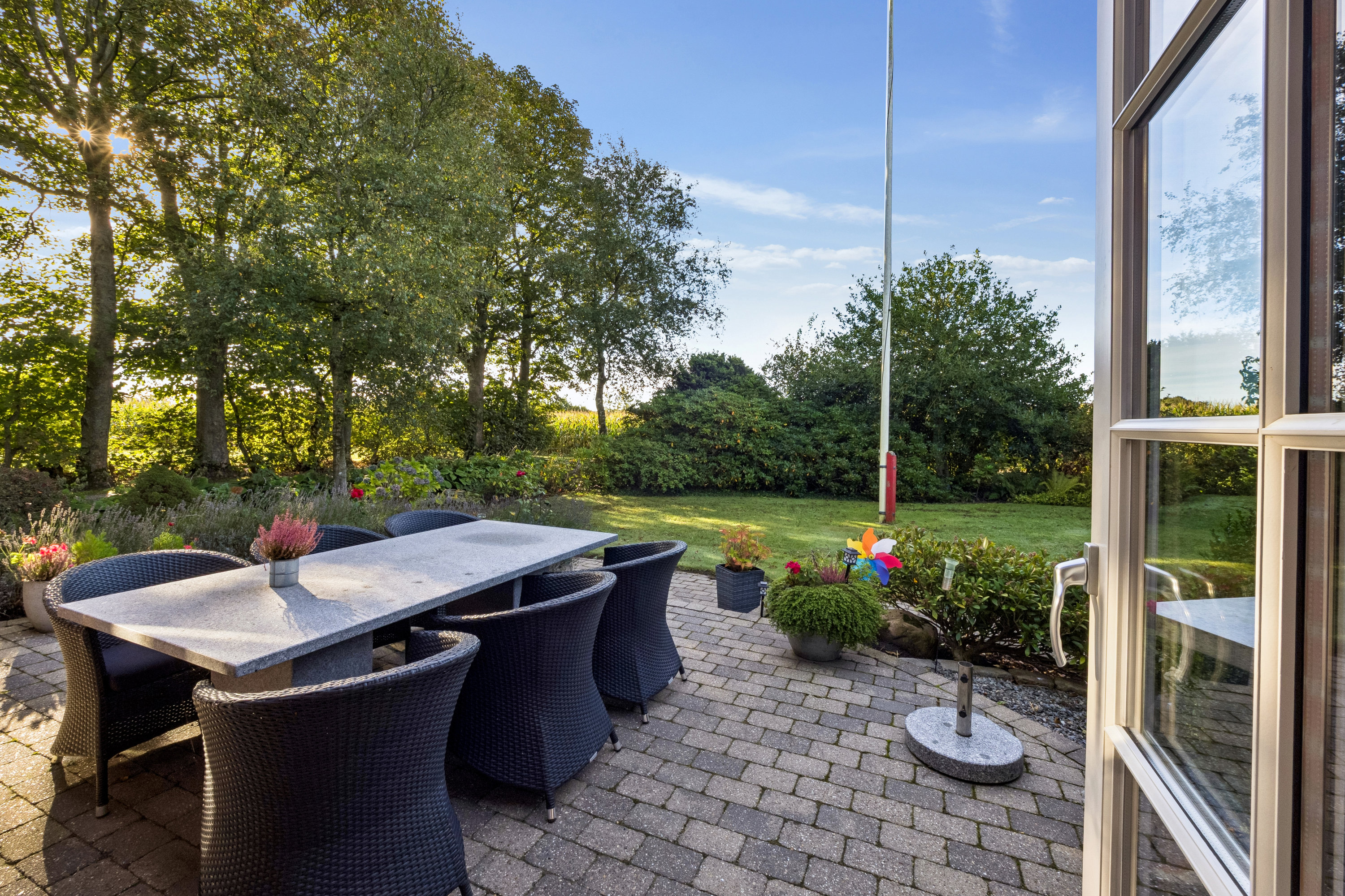 Fremhævet terrasse billede i fuldskærmstilstand. Billede af Viborgvej 303, Korsbakken, 7840 Højslev