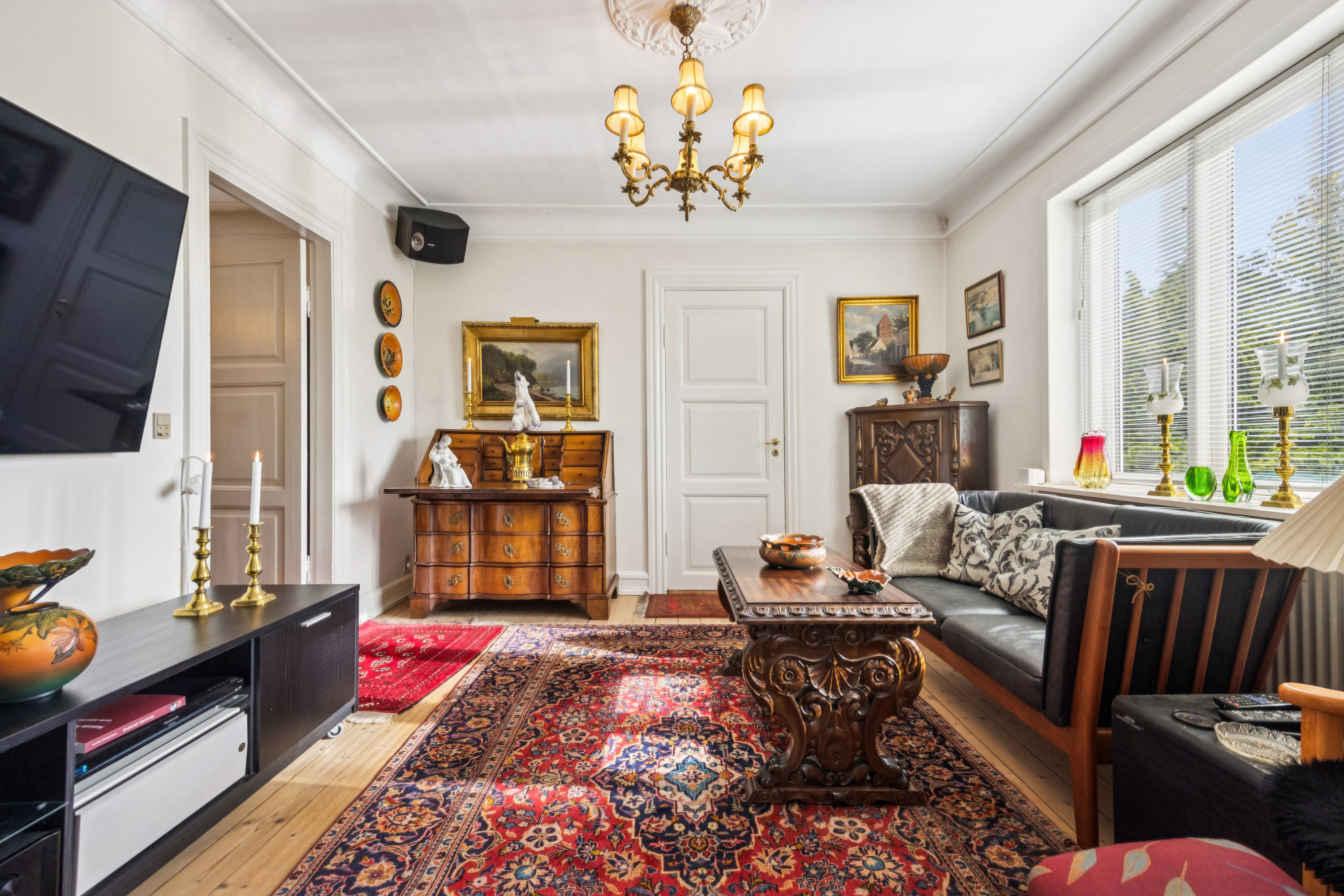 Fremhævet stue billede i fuldskærmstilstand. Billede af Gl. Landevej 139, Ryaa, 9440 Aabybro